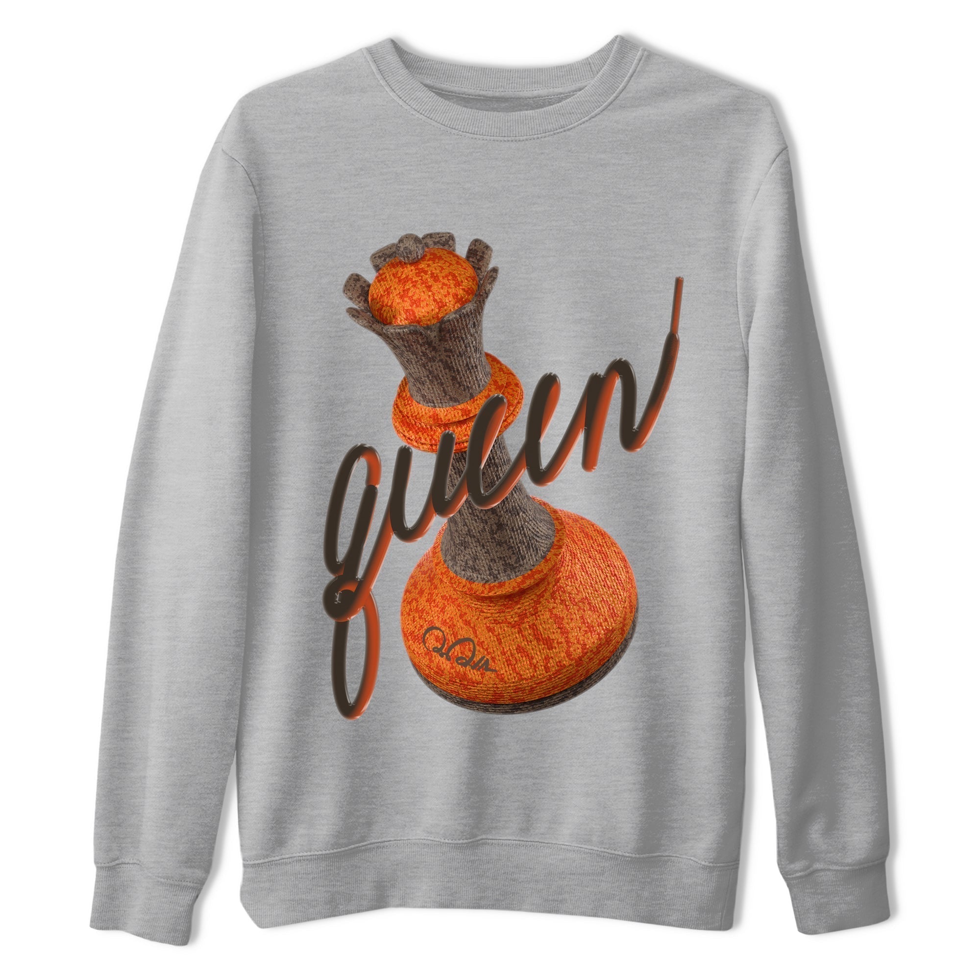 3D Queen snkmatch Tee - Yeezy 350 Carbon Beluga