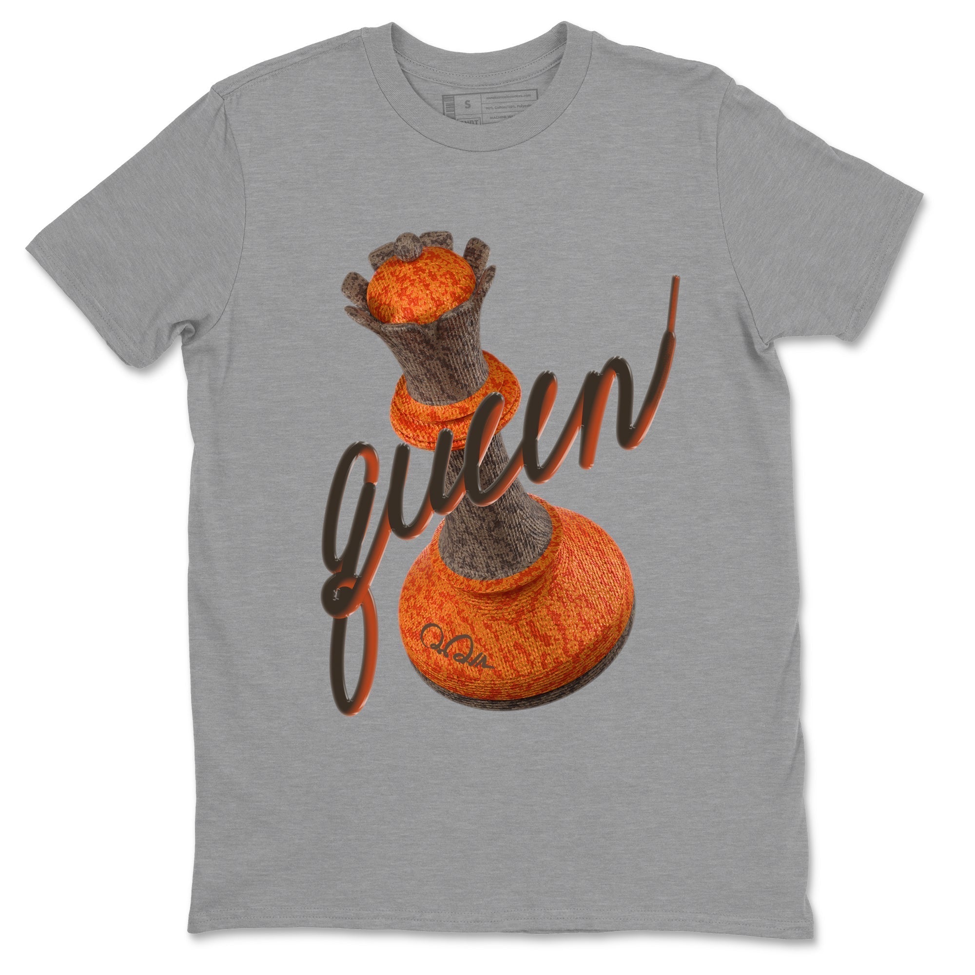 3D Queen snkmatch Tee - Yeezy 350 Carbon Beluga