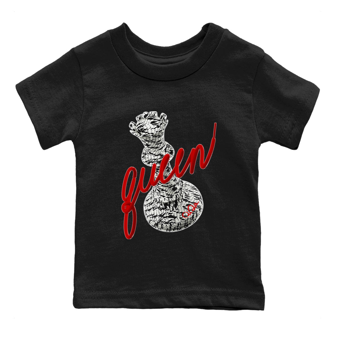 3D Queen Kids Tops - Yeezy 350 Zebra
