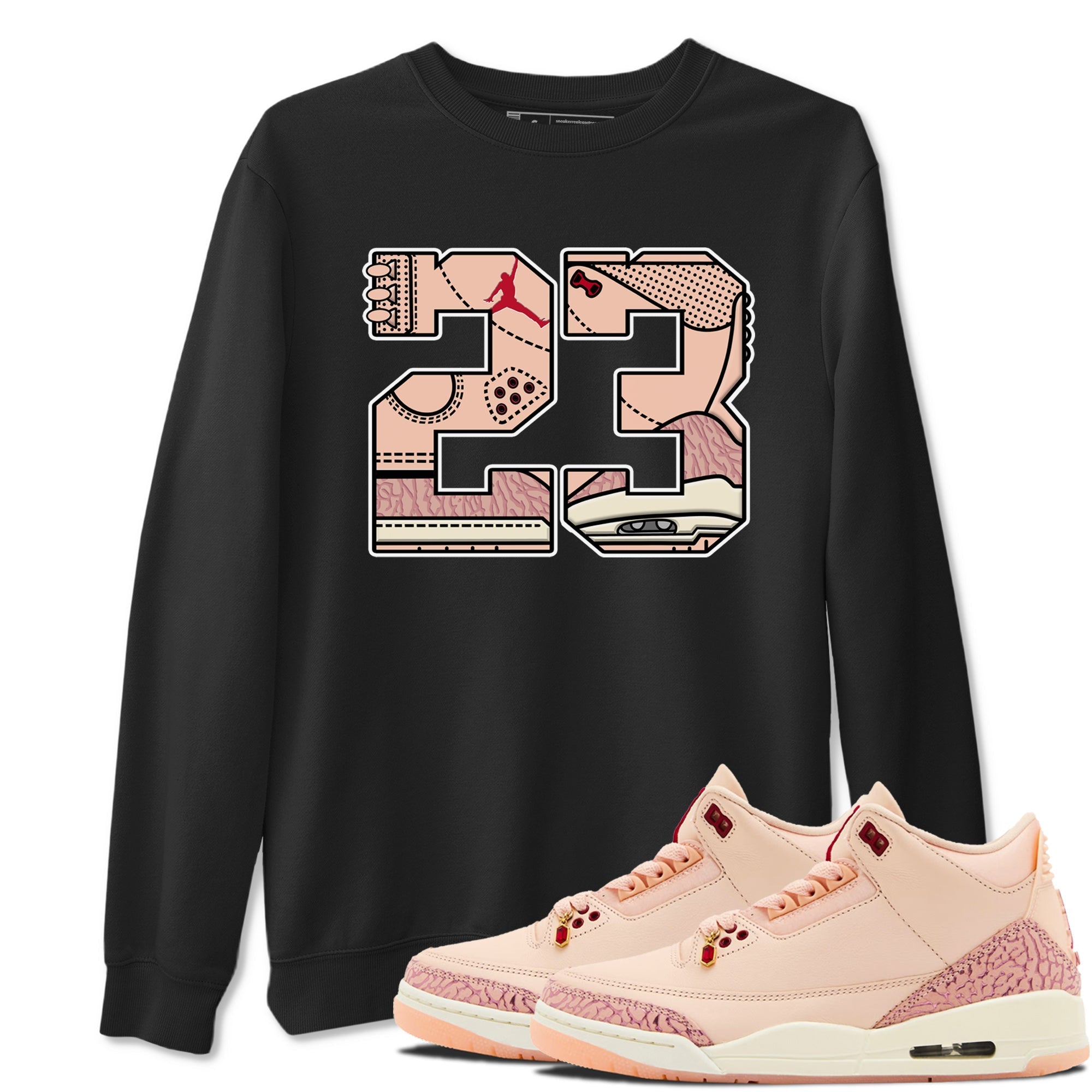23 snkmatch Tees - Air Jordan 3 Valentines Day
