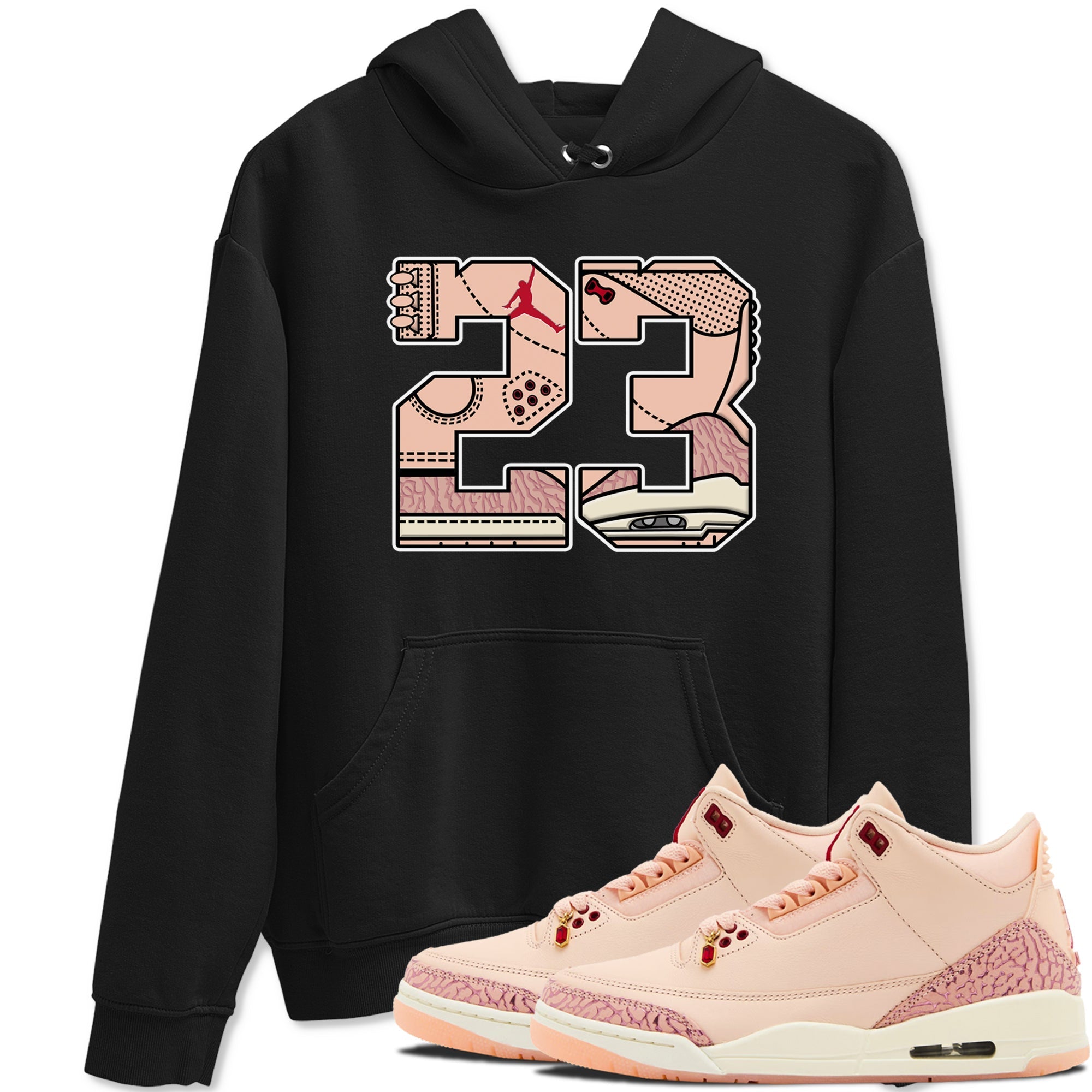 23 snkmatch Tees - Air Jordan 3 Valentines Day