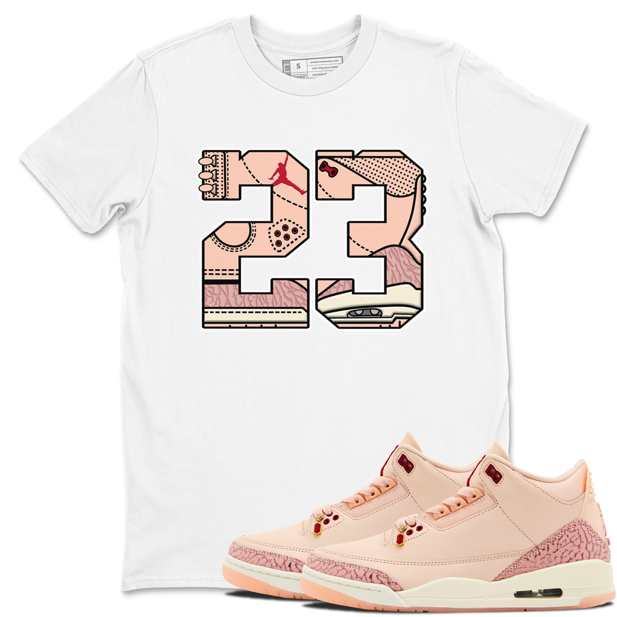 23 snkmatch Tees - Air Jordan 3 Valentines Day