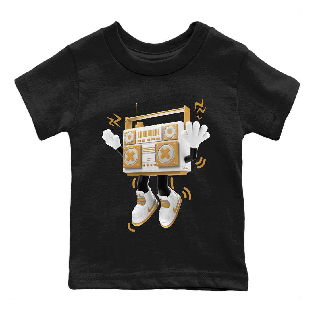 90s Radio Boy Kids Tops - Air Jordan 13 Wheat