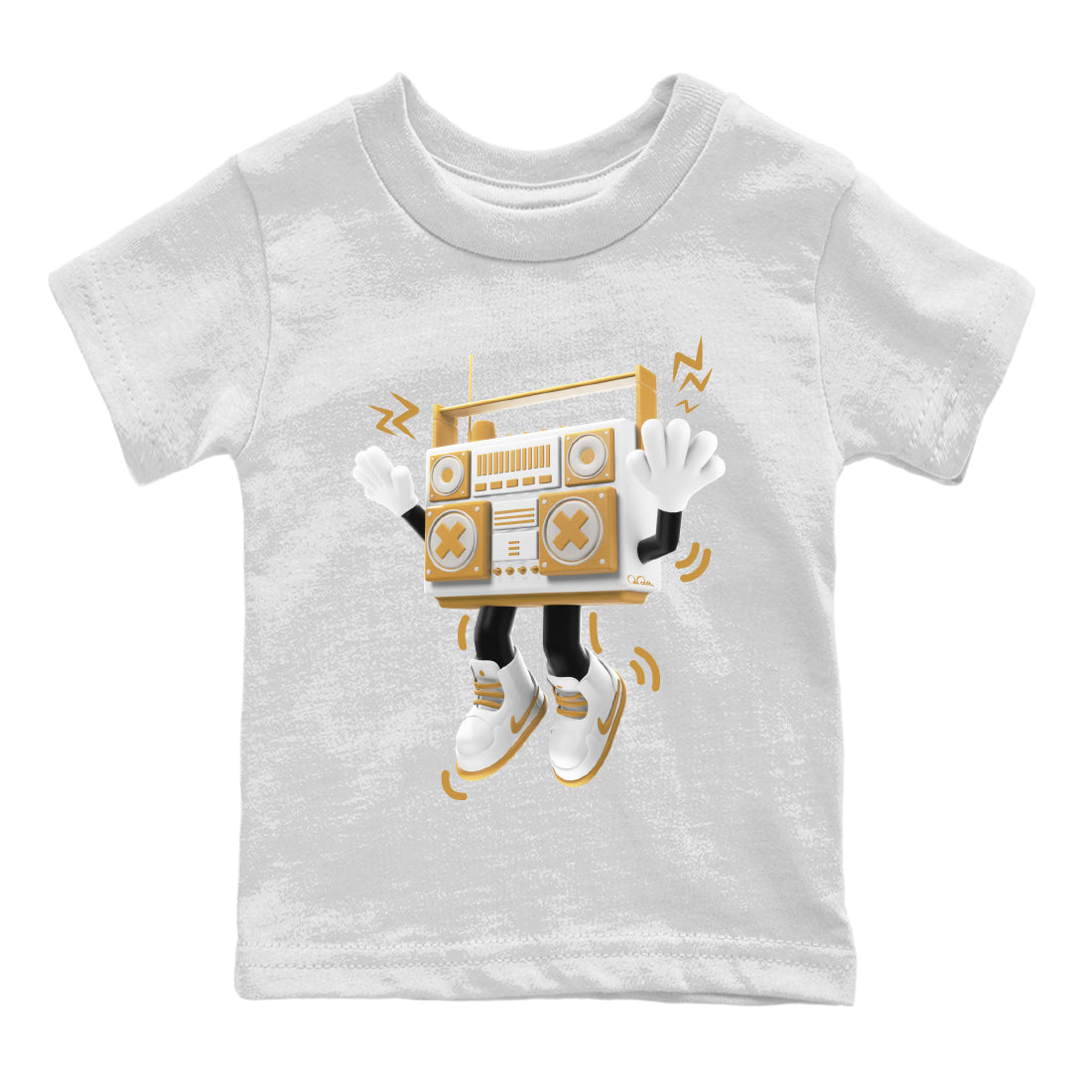 90s Radio Boy Kids Tops - Air Jordan 13 Wheat