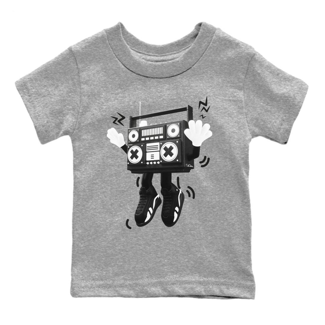 90s Radio Boy snkmatch Tee Kids - Air Jordan 14 Panda