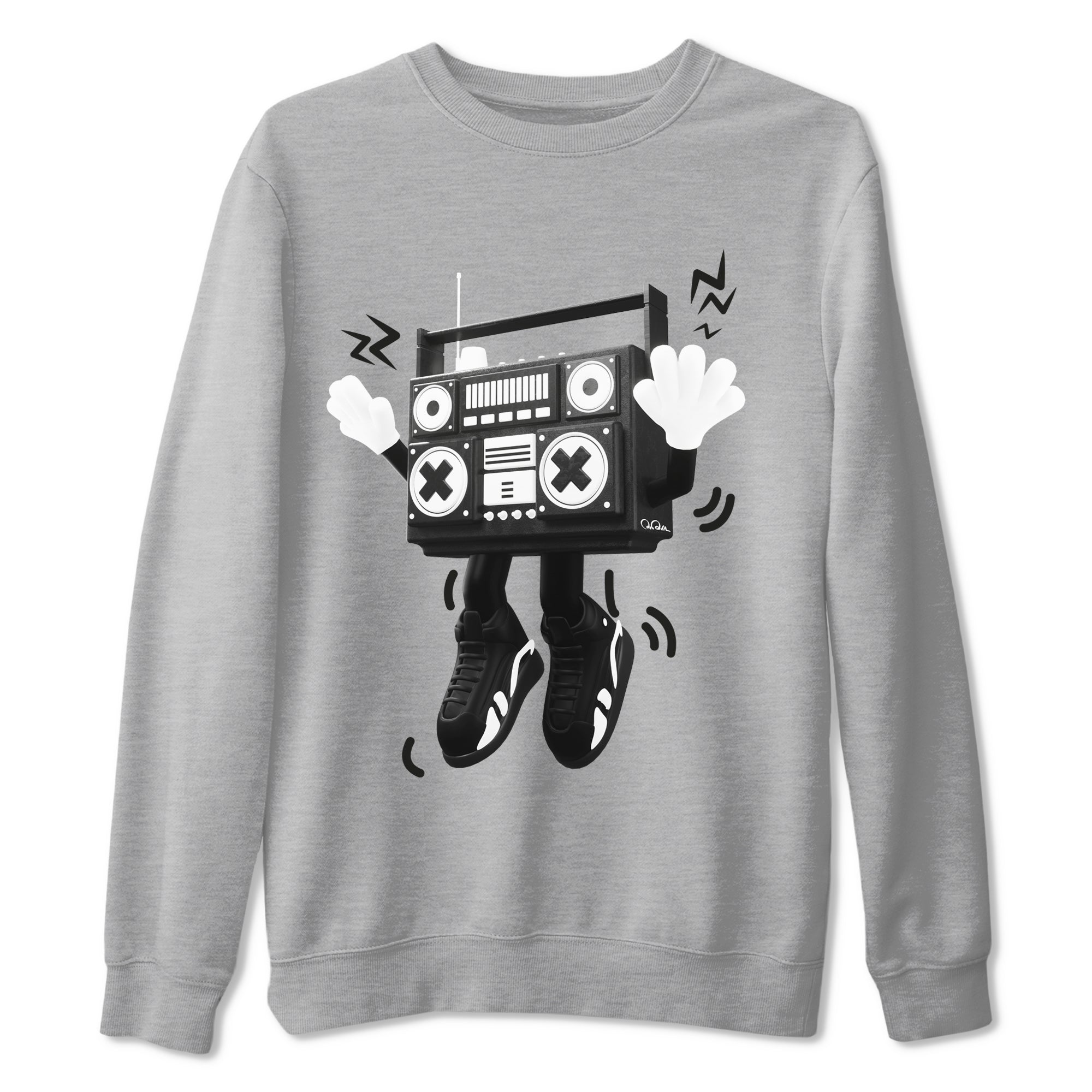 90s Radio Boy snkmatch Tee - Air Jordan 14 Panda