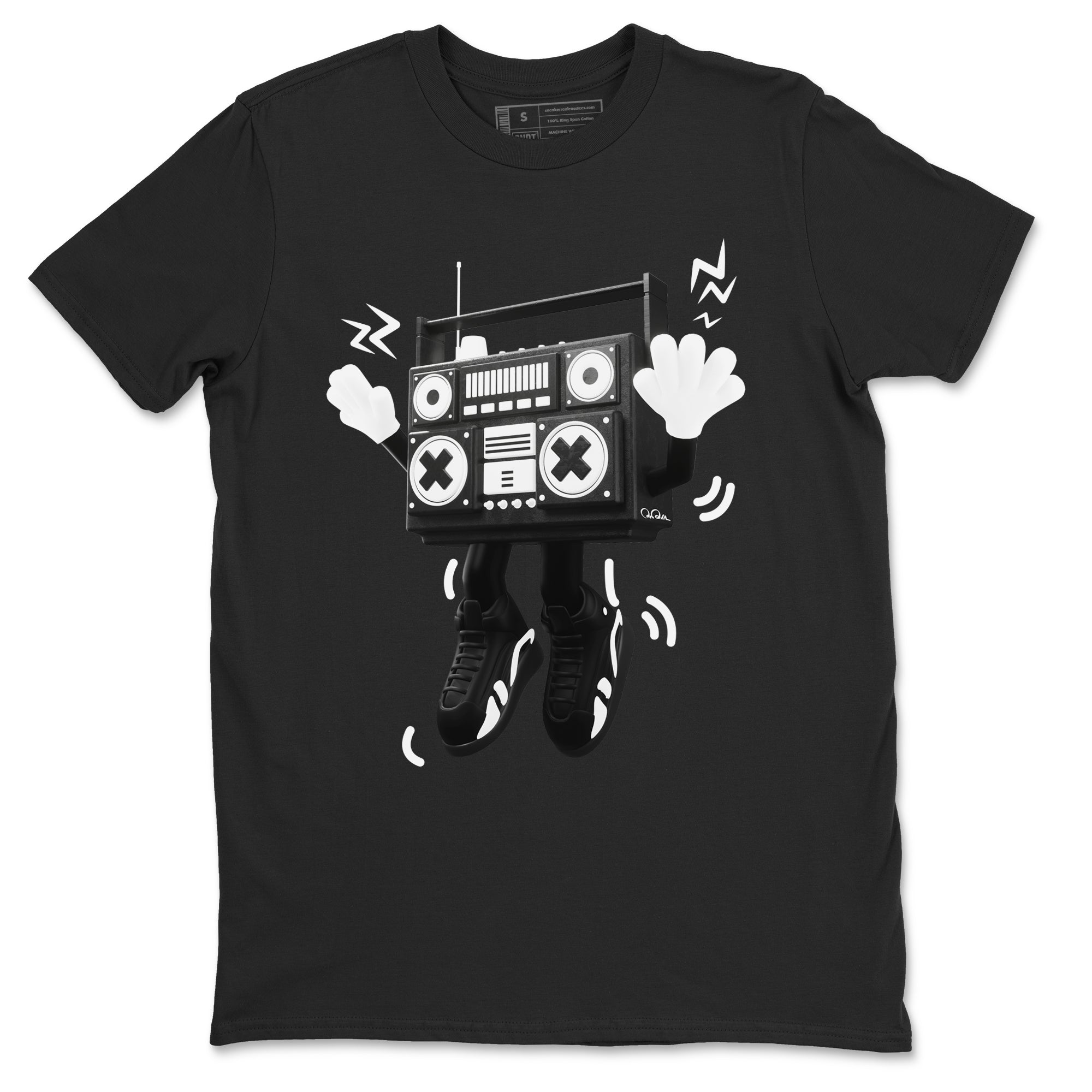 90s Radio Boy snkmatch Tee - Air Jordan 14 Panda