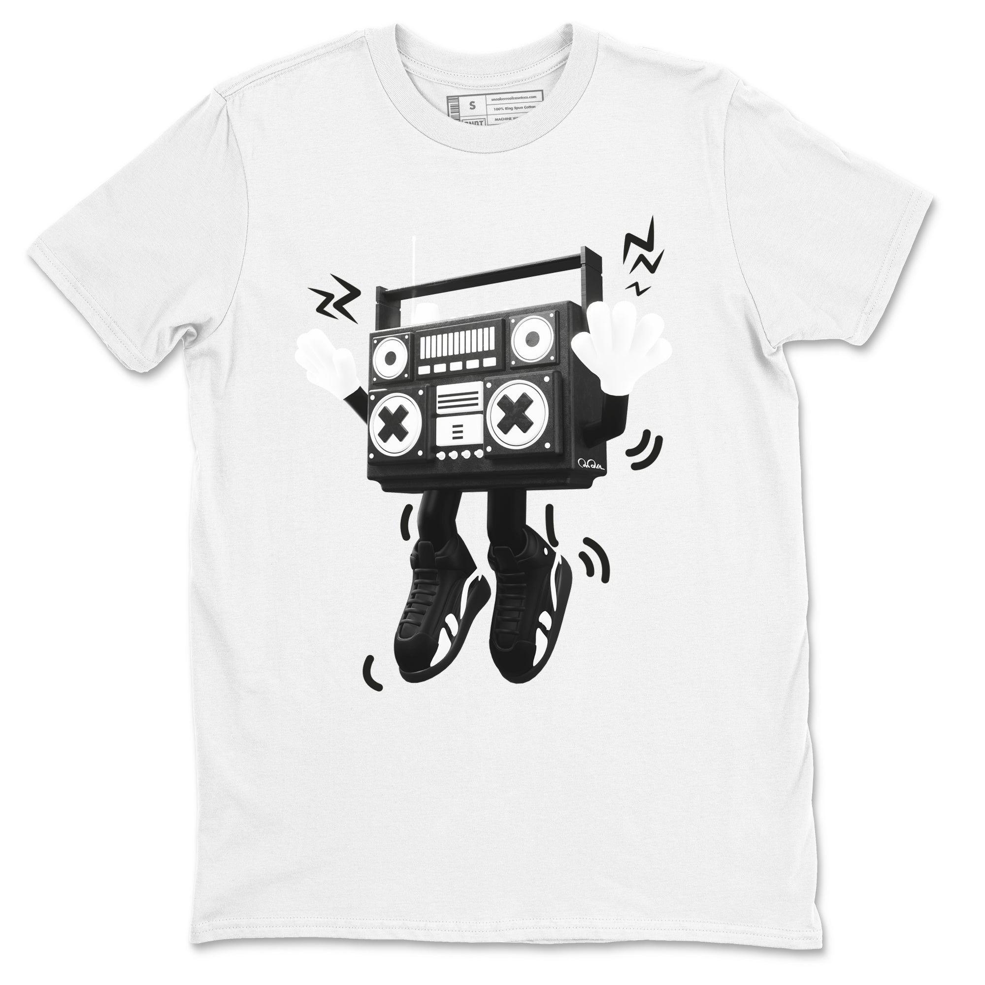 90s Radio Boy snkmatch Tee - Air Jordan 14 Panda