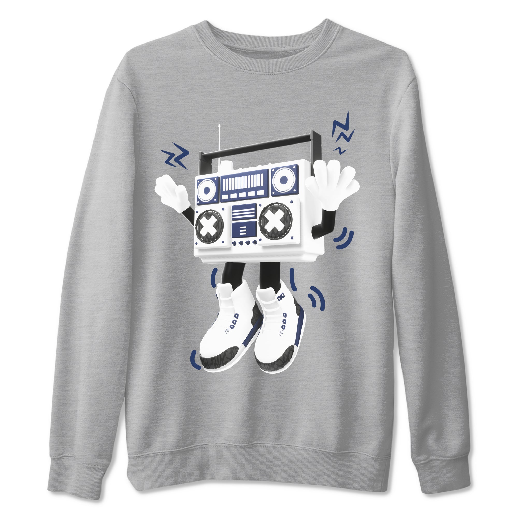 90s Radio Boy snkmatch Tees - Air Jordan 3 Midnight Navy 2023