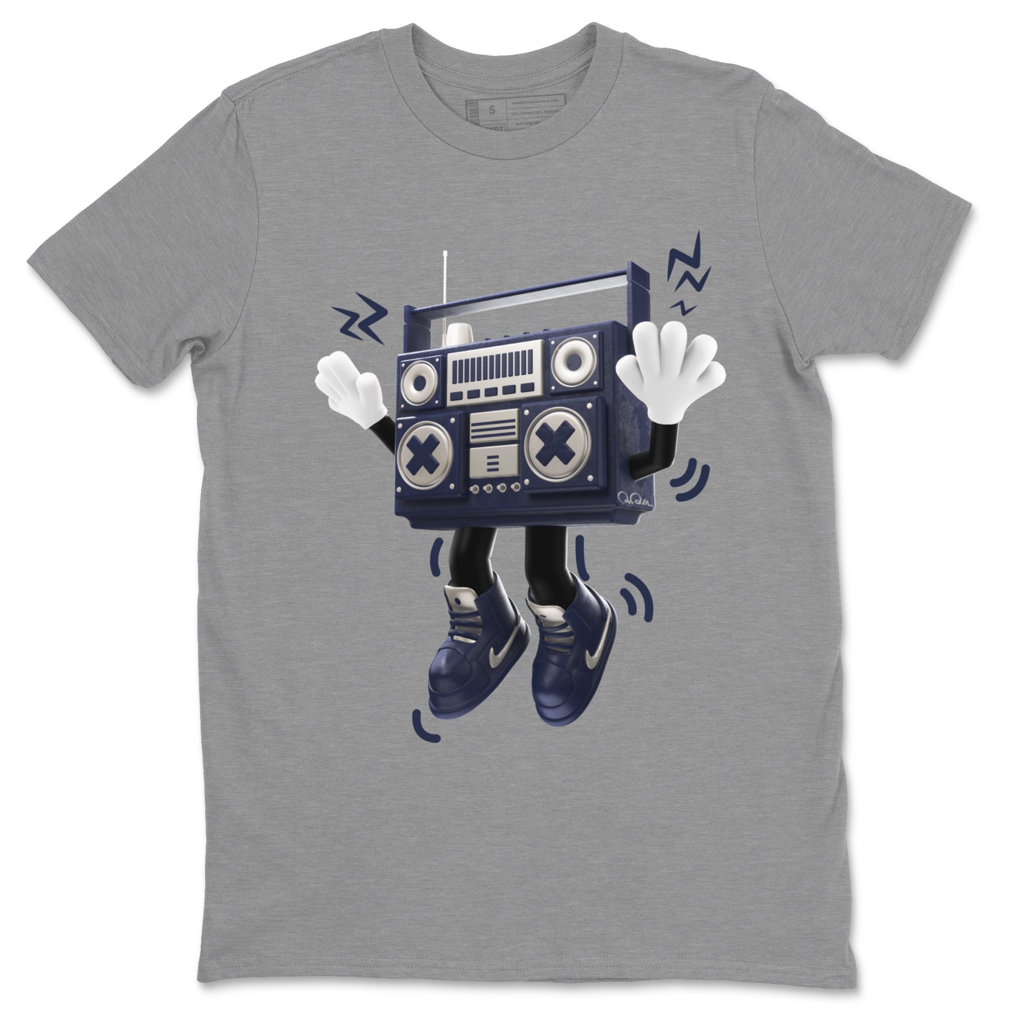 90s Radio Boy Unisex Tops - Air Jordan 5 Georgetown