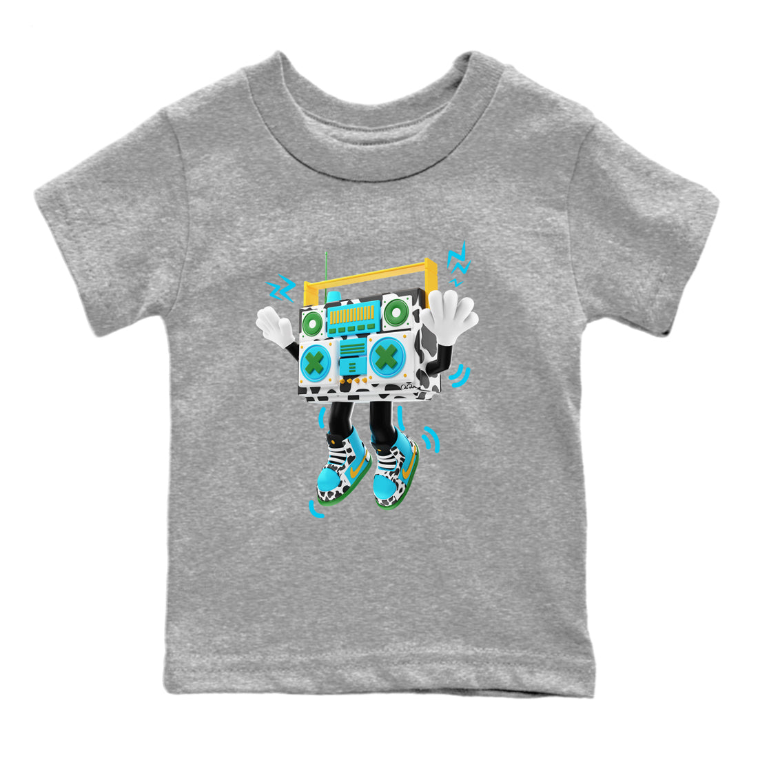 90s Radio Boy Kids Tops - Dunk Chunky Dunky