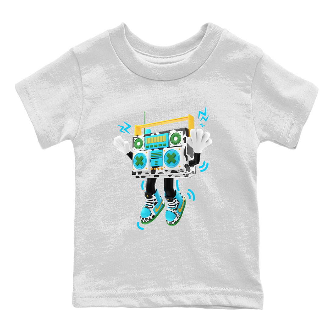90s Radio Boy Kids Tops - Dunk Chunky Dunky
