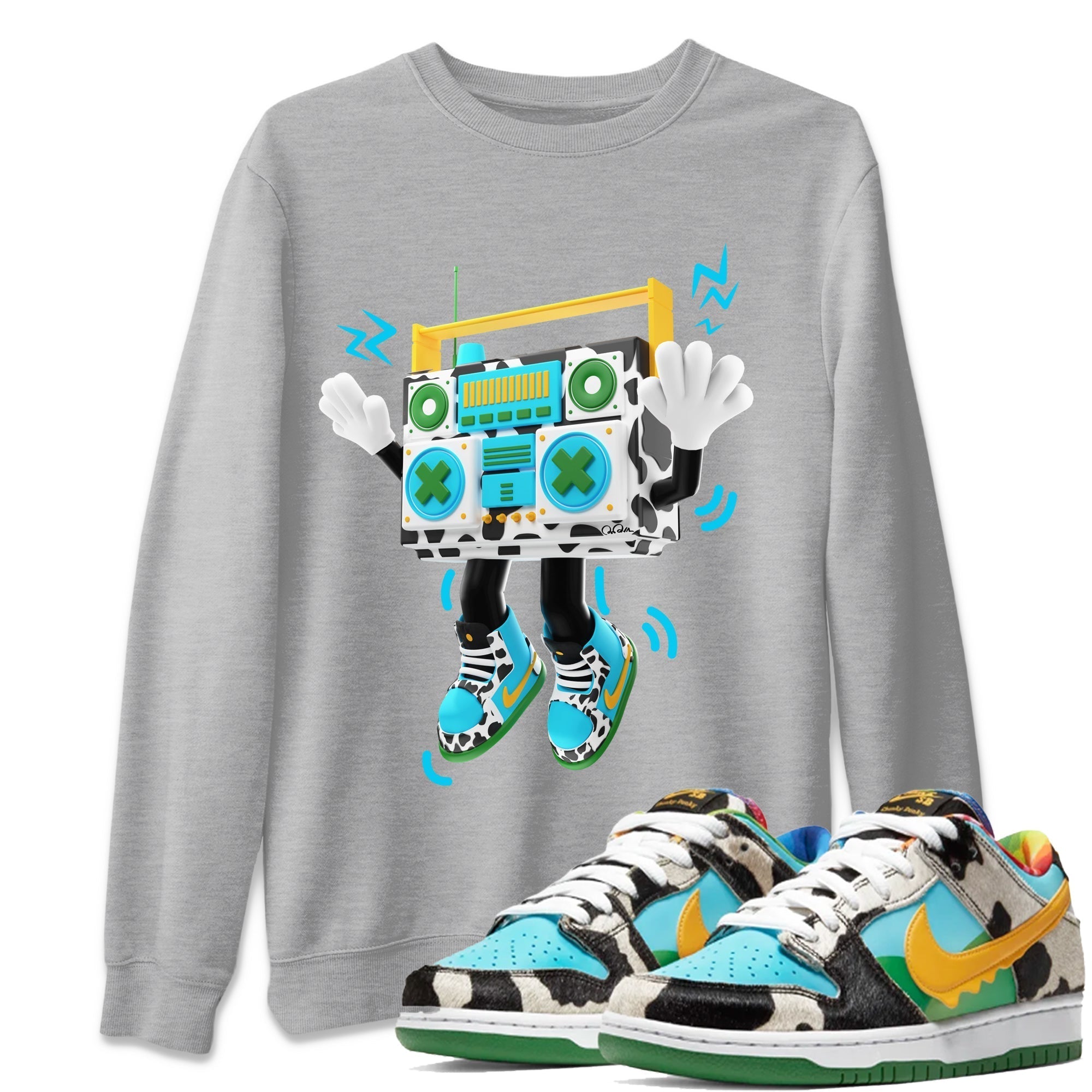 90s Radio Boy Unisex Tops - Dunk Chunky Dunky