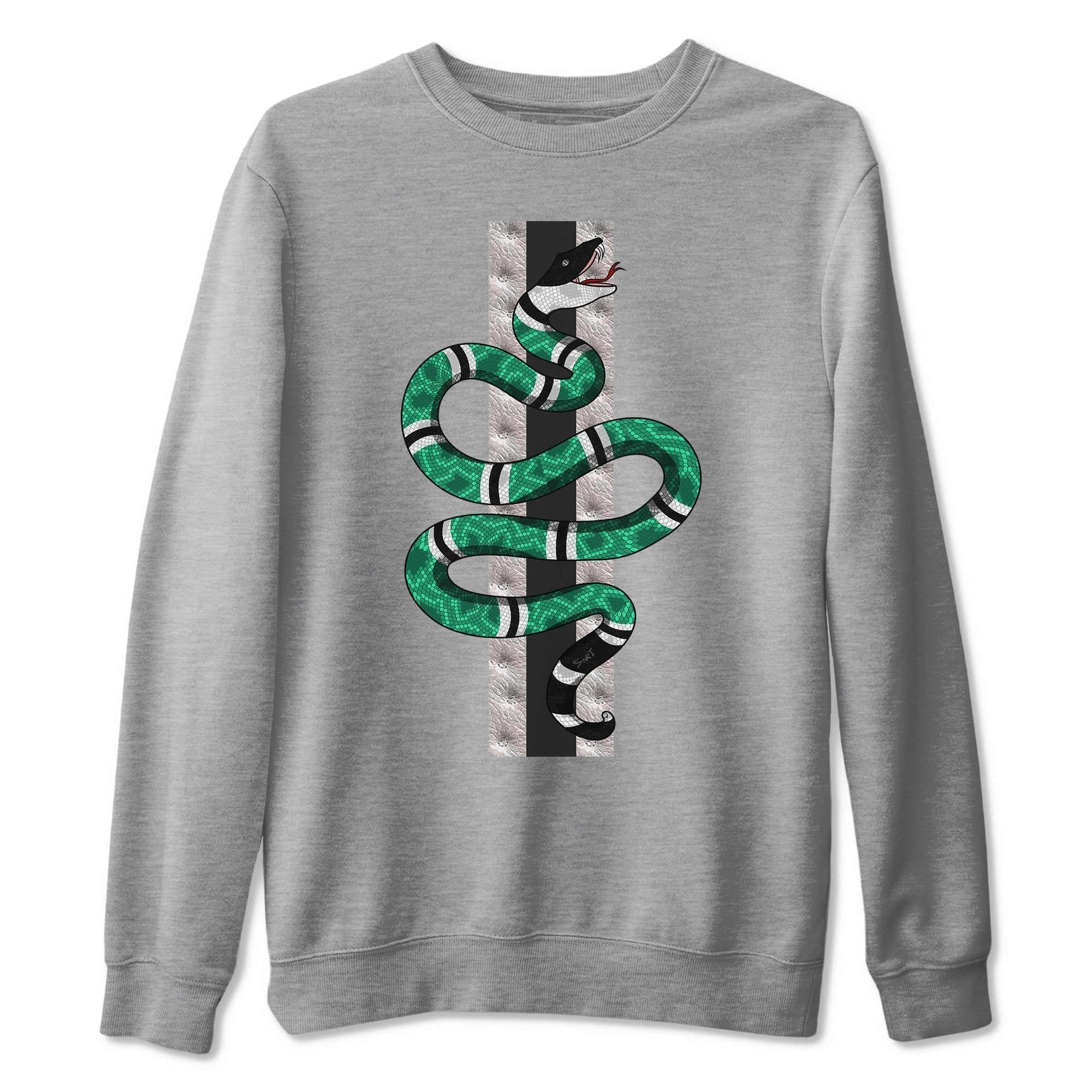 Snake Unisex Tops - Air Jordan 13 Lucky Green