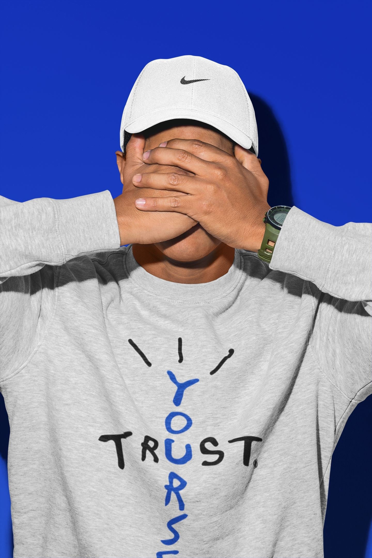 Trust Yourself Unisex Tops - Air Jordan 5 Racer Blue