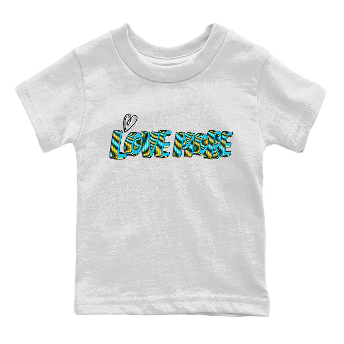 Love More Kids Tops - Air Jordan 5 Aqua
