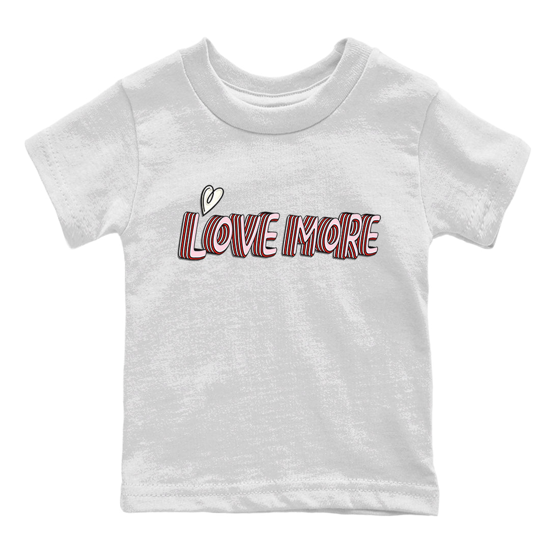 Love More Kids Tops - Air Force 1 Valentines Day