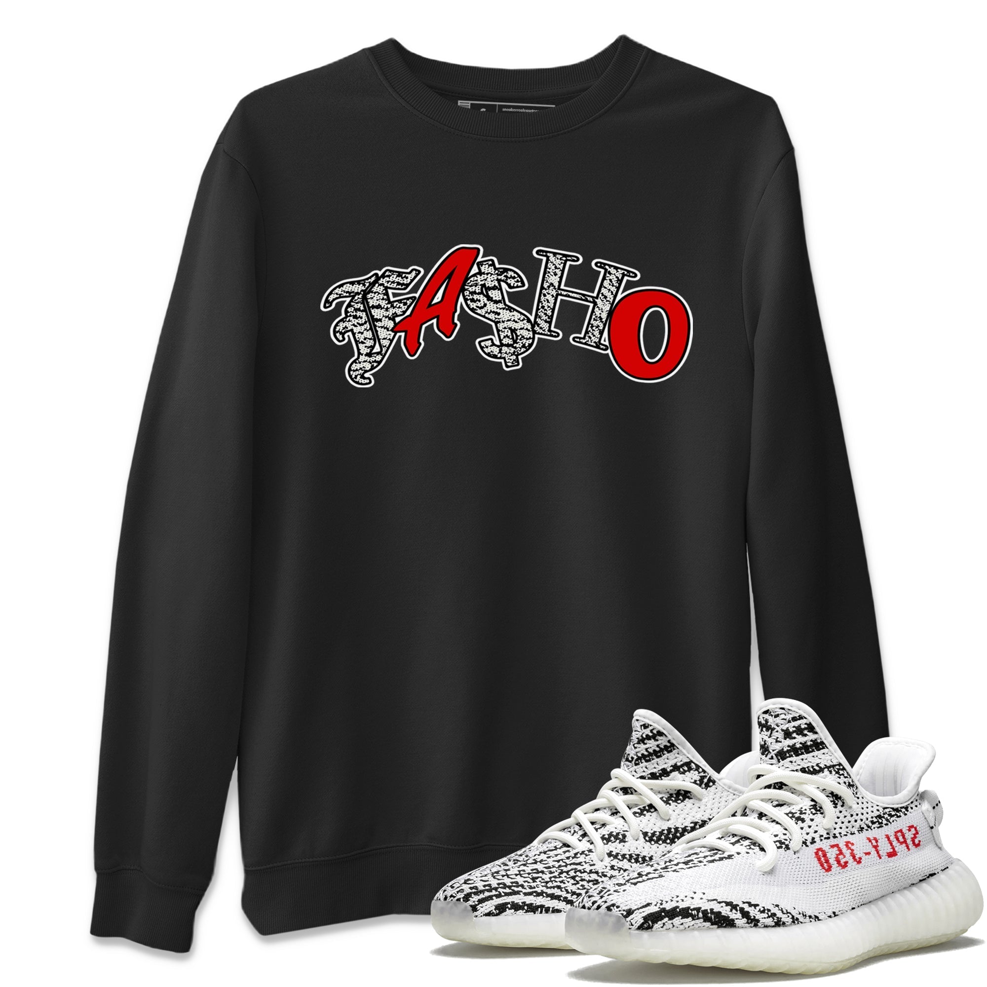 Fasho Unisex Tops - Yeezy 350 Zebra