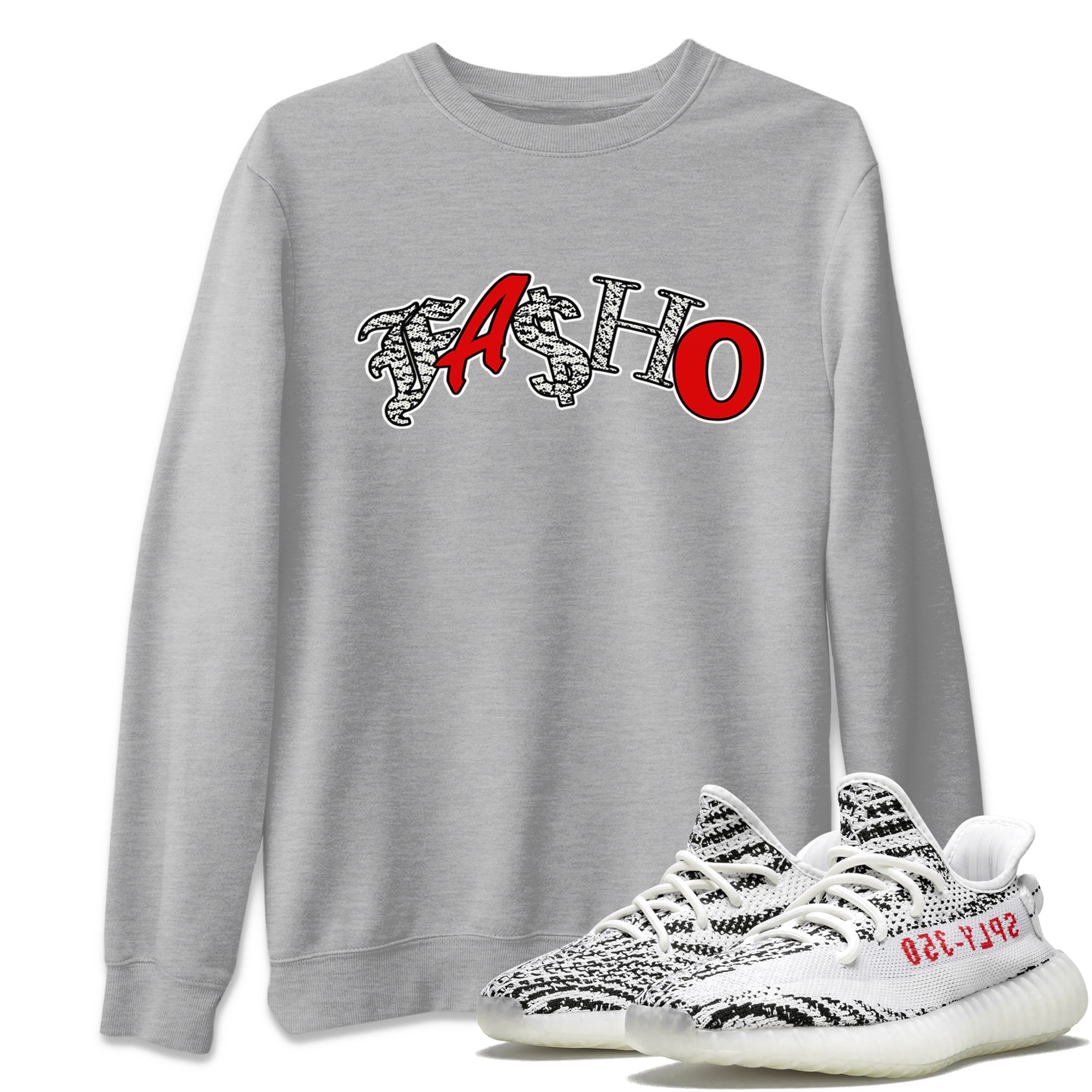Fasho Unisex Tops - Yeezy 350 Zebra