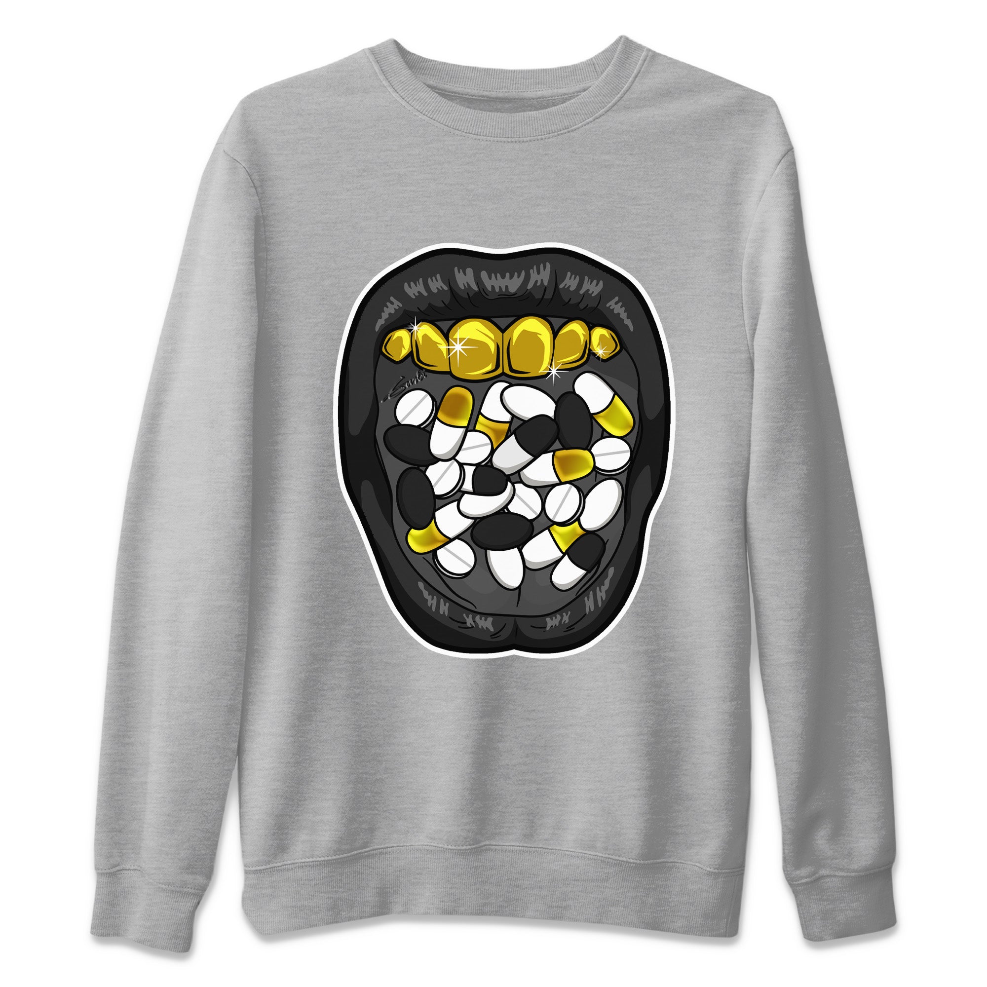 Acid Lips Unisex Tops - Air Jordan 12 Black Taxi