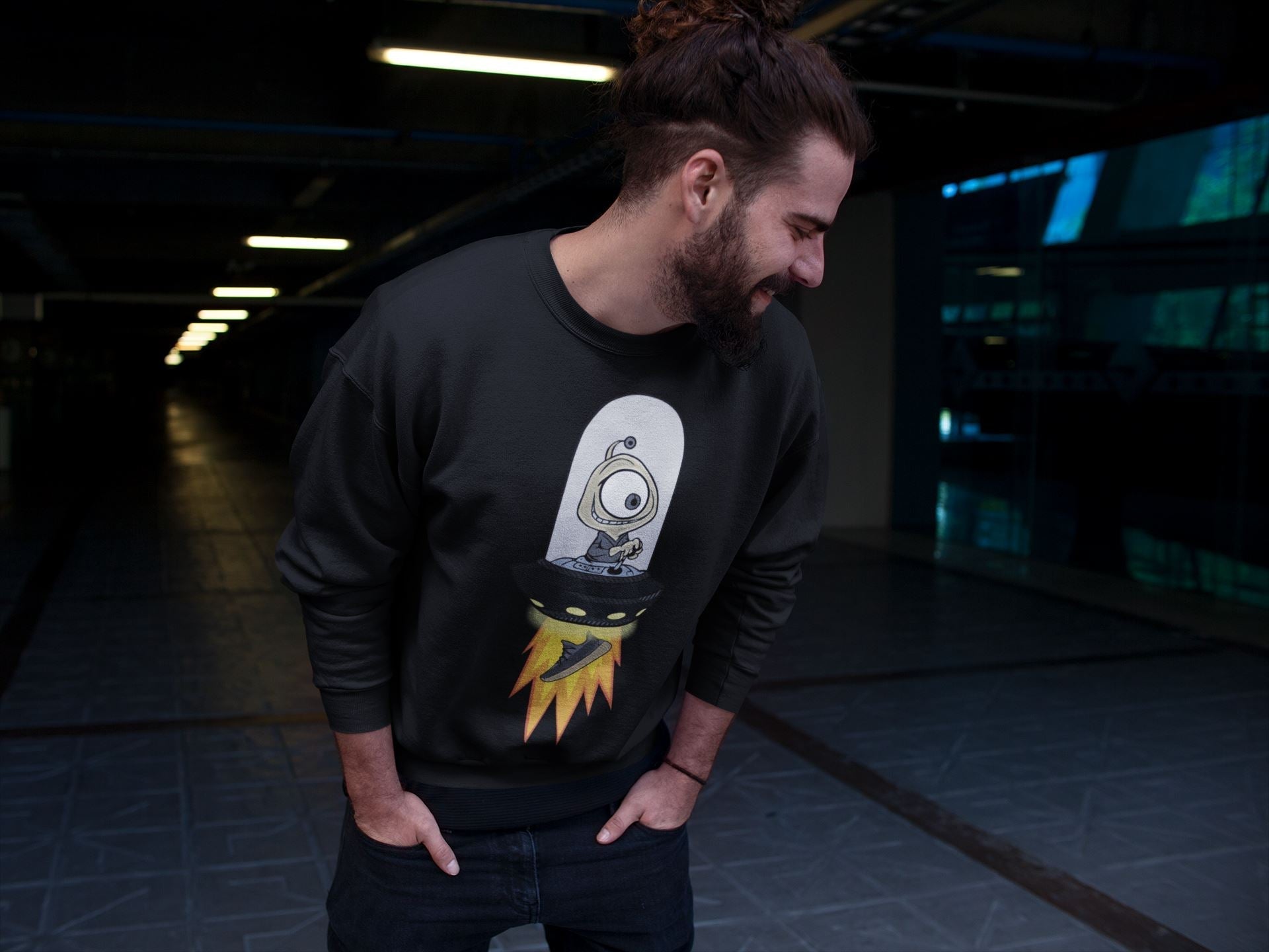 Alien Unisex Tops - Yeezy 350 Carbon Asriel