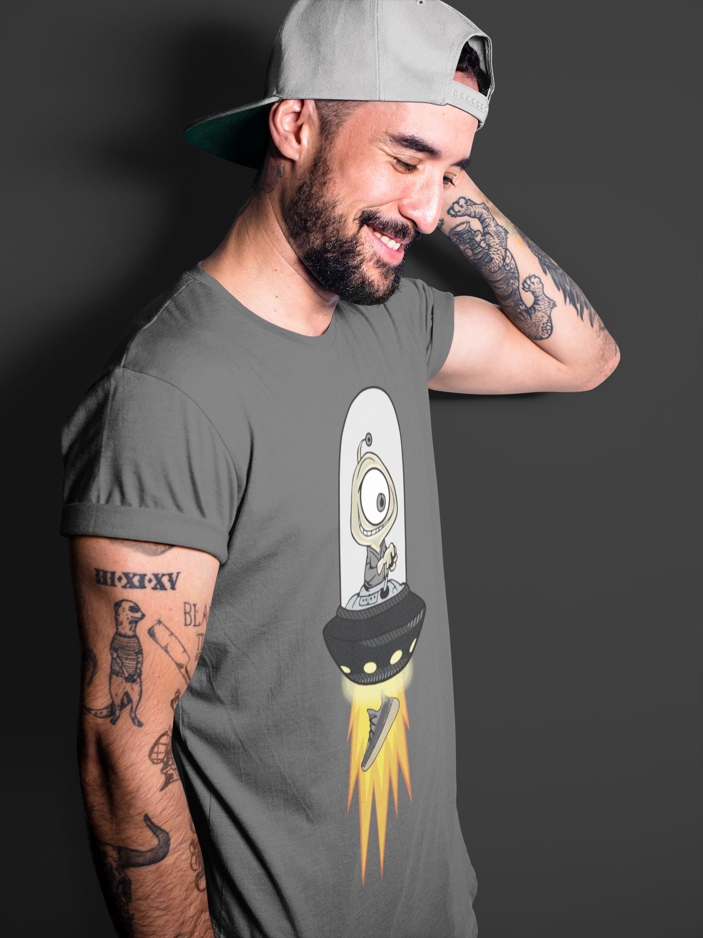 Alien Unisex Tops - Yeezy 350 Carbon Asriel