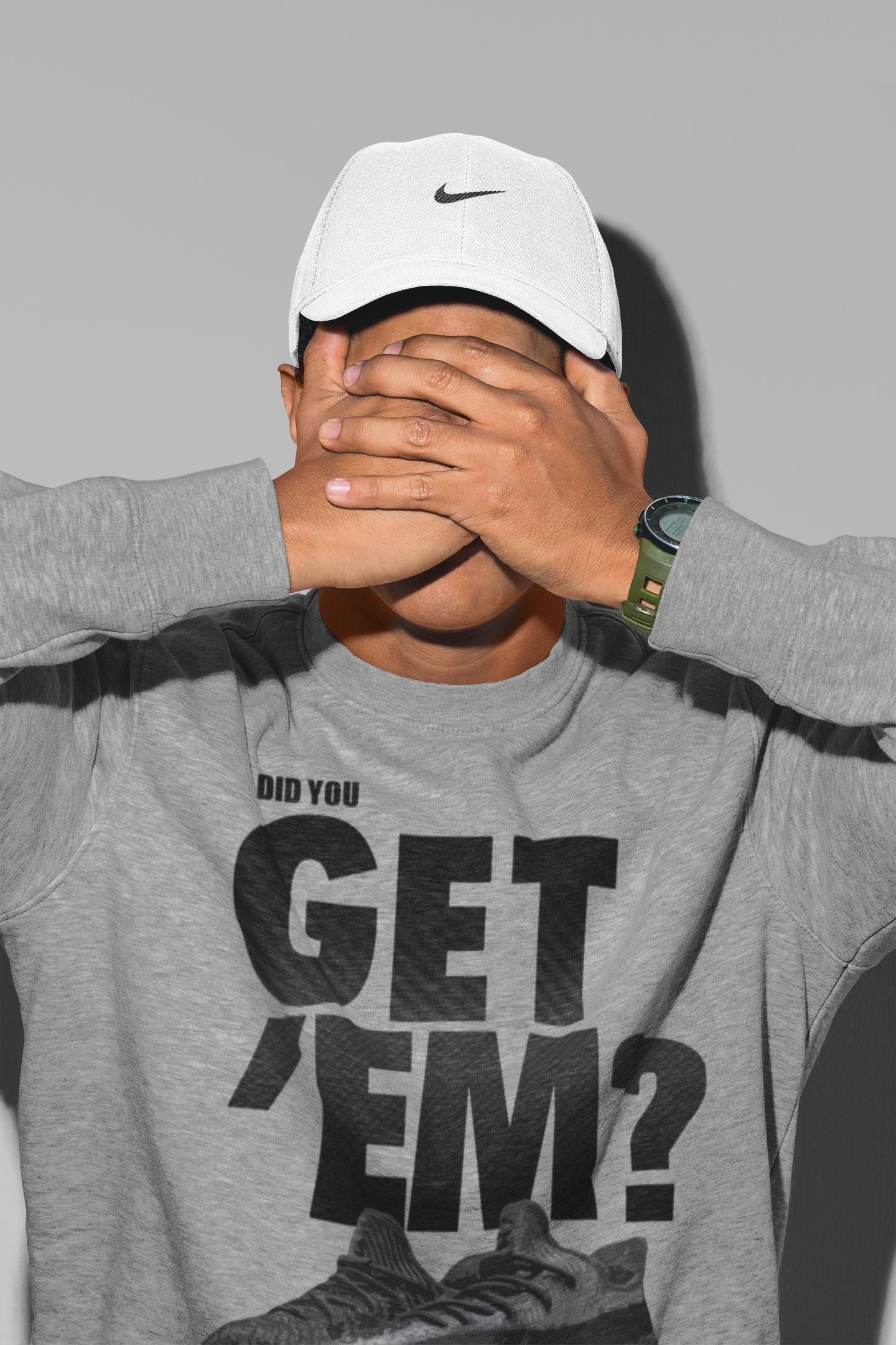 Did You Get 'Em Unisex Tops - Yeezy 350 Carbon Asriel