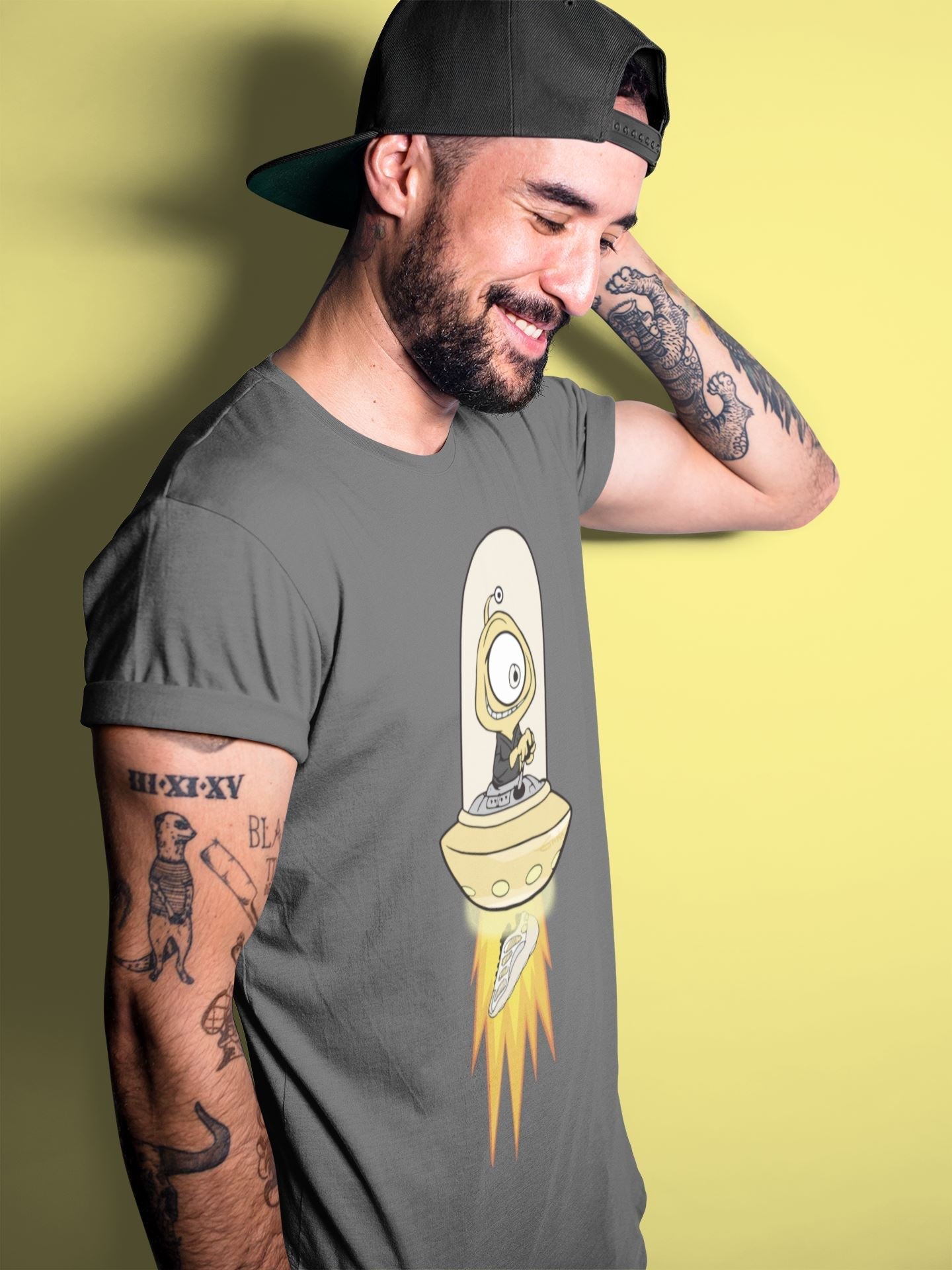 Alien Unisex Tops - Yeezy 700 Safflower