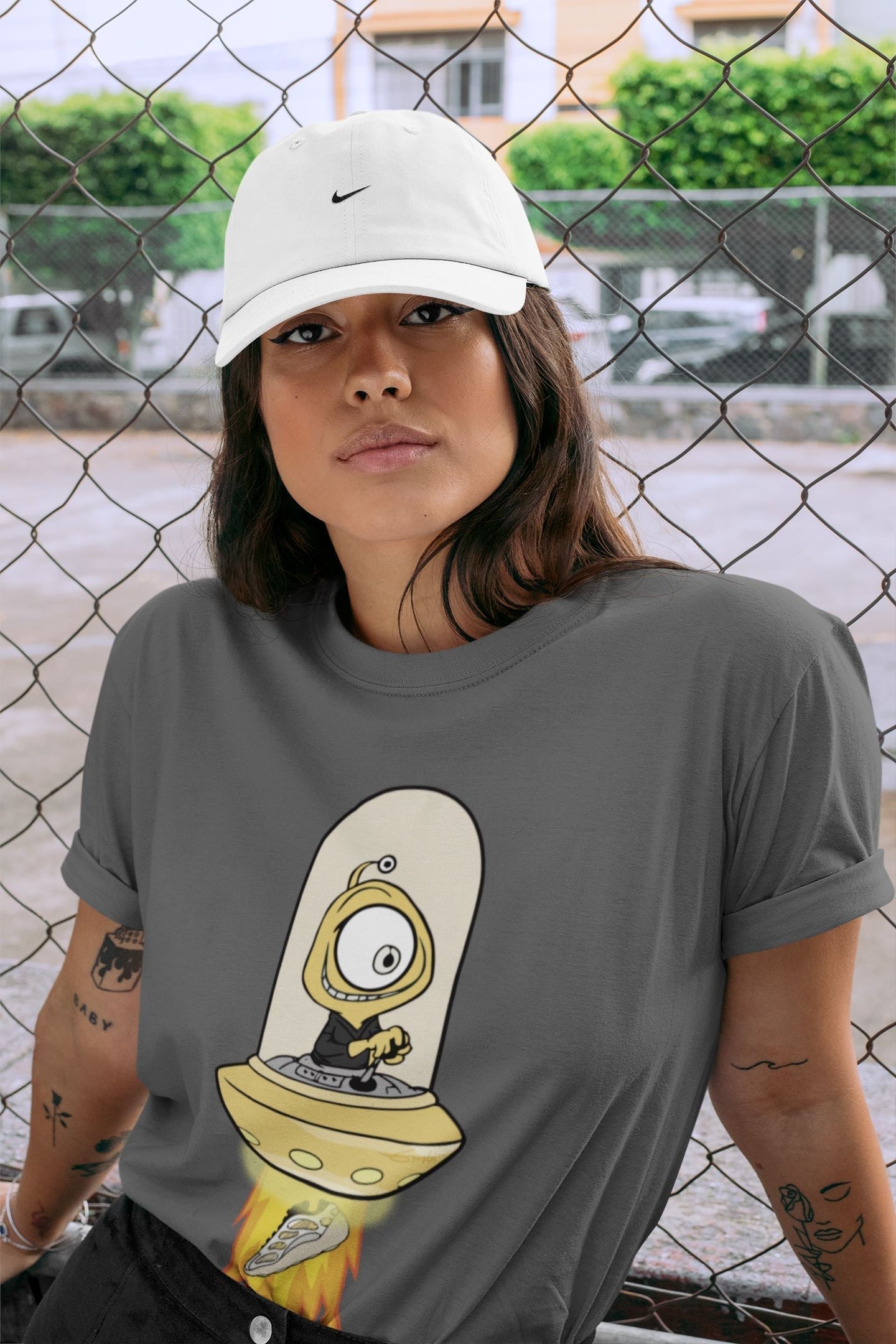 Alien Unisex Tops - Yeezy 700 Safflower