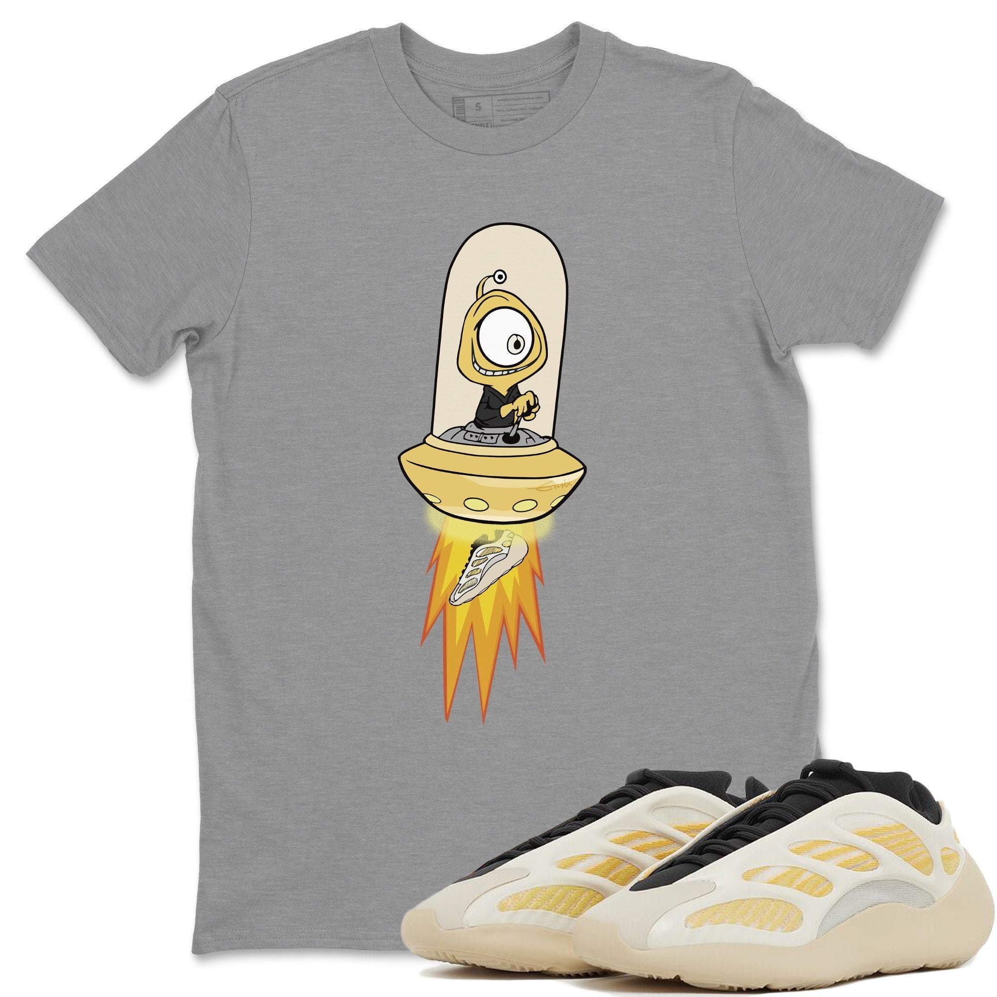 Alien Unisex Tops - Yeezy 700 Safflower
