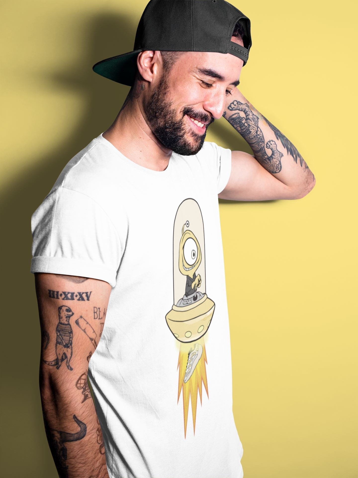 Alien Unisex Tops - Yeezy 700 Safflower