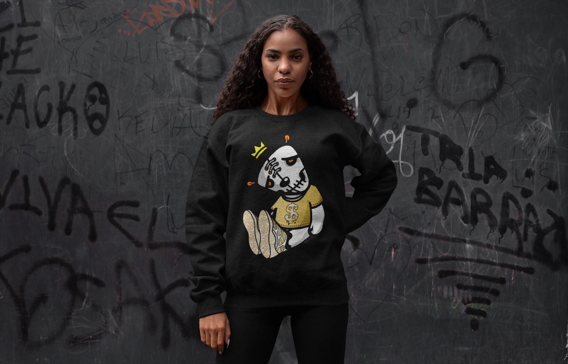 Dead Dolls Unisex Tops - Yeezy 700 Safflower