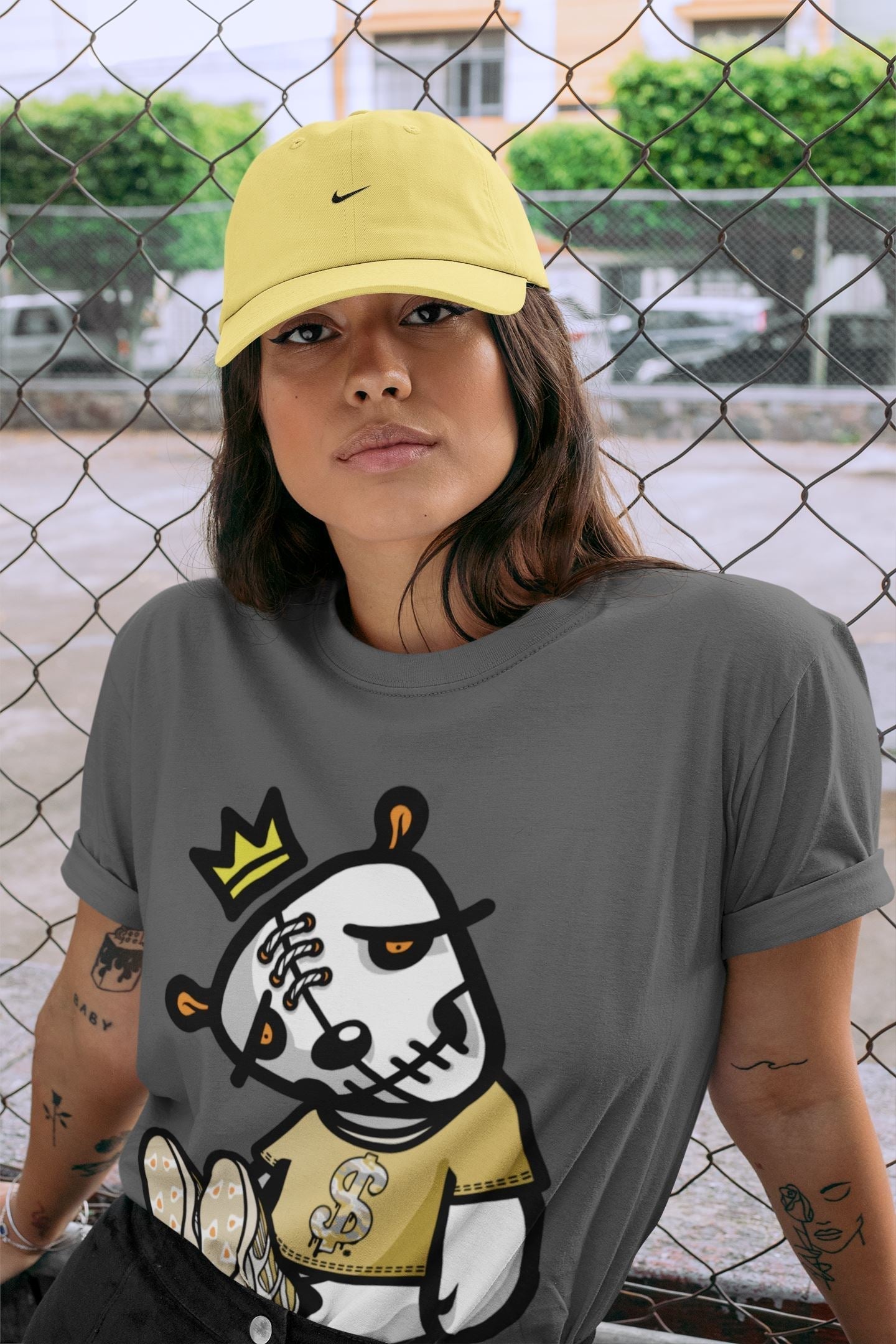 Dead Dolls Unisex Tops - Yeezy 700 Safflower