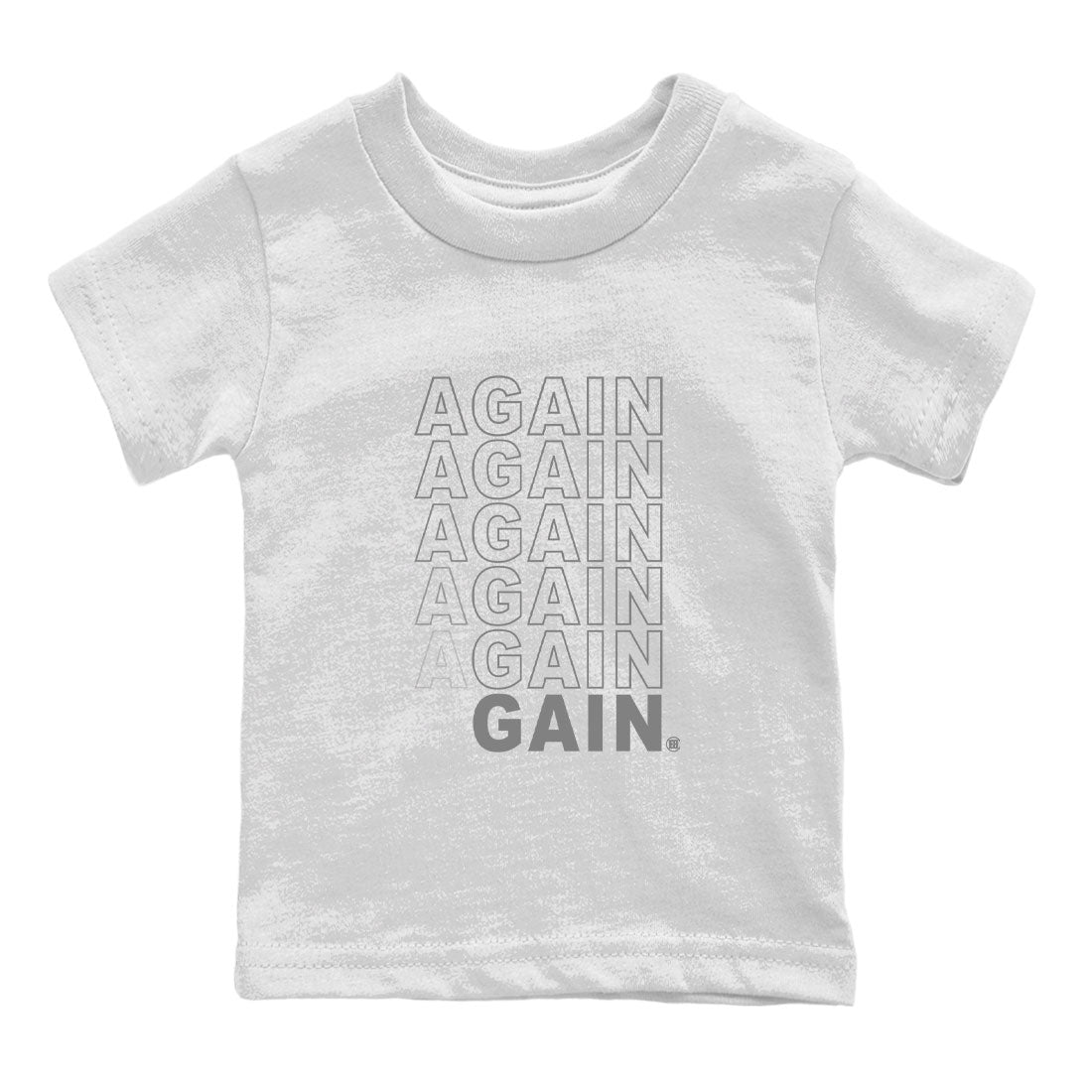 Again Gain snkmatch Tee Kids - Air Jordan 4 Frozen Moments