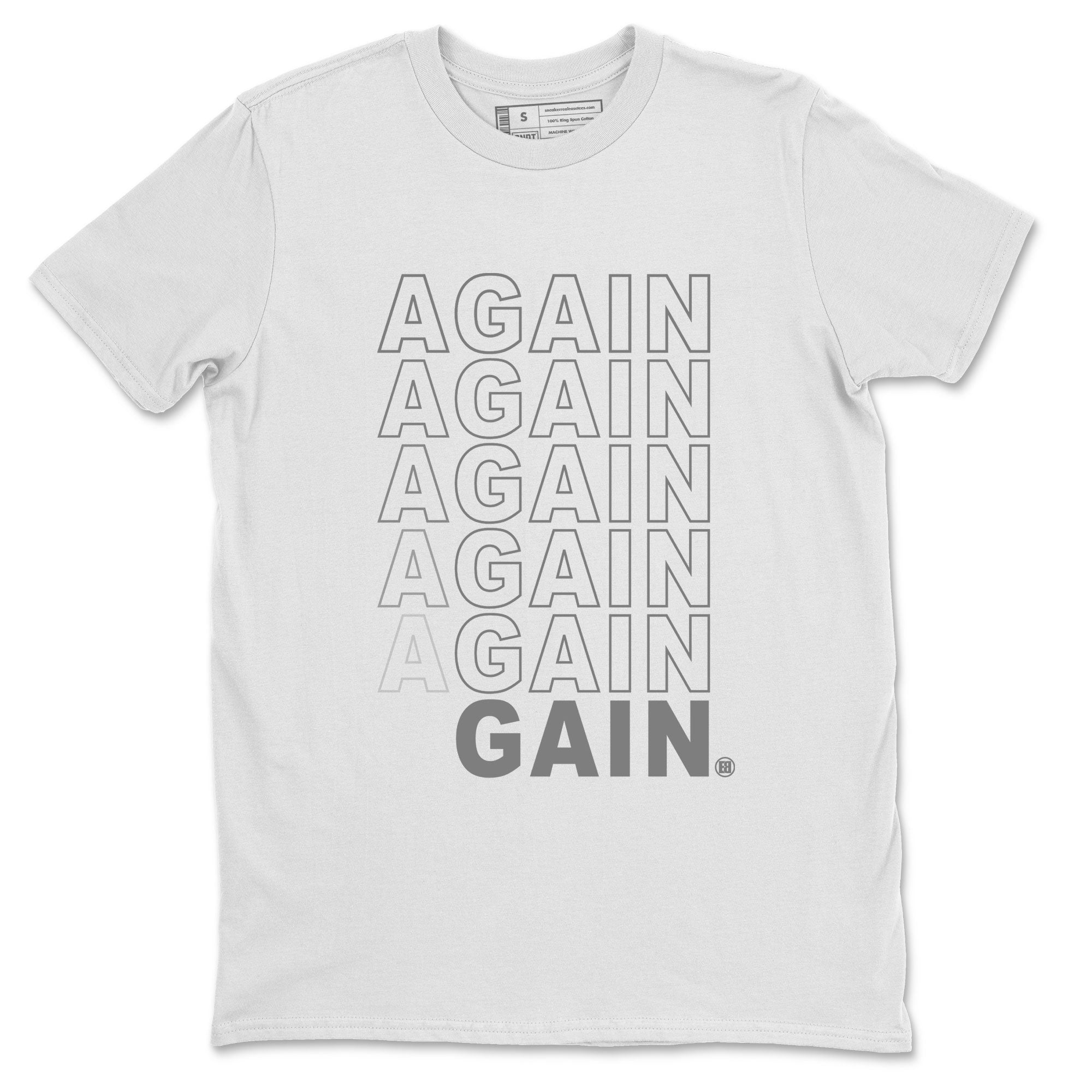 Again Gain snkmatch Tee - Air Jordan 4 Frozen Moments