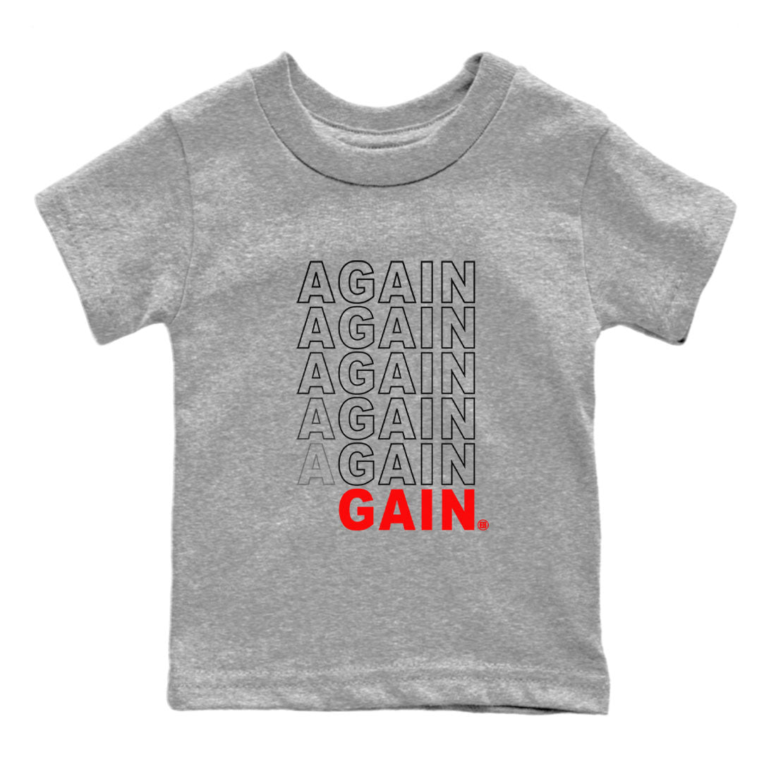 Again Gain snkmatch Tee Kids - Yeezy 350 Bred