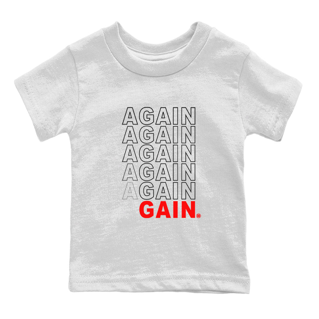 Again Gain snkmatch Tee Kids - Yeezy 350 Bred