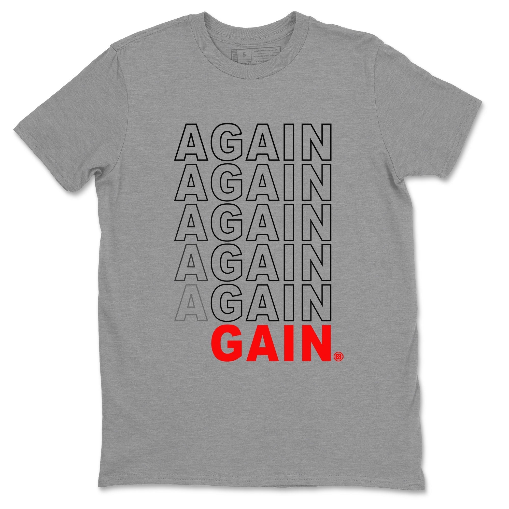 Again Gain snkmatch Tee - Yeezy 350 Bred