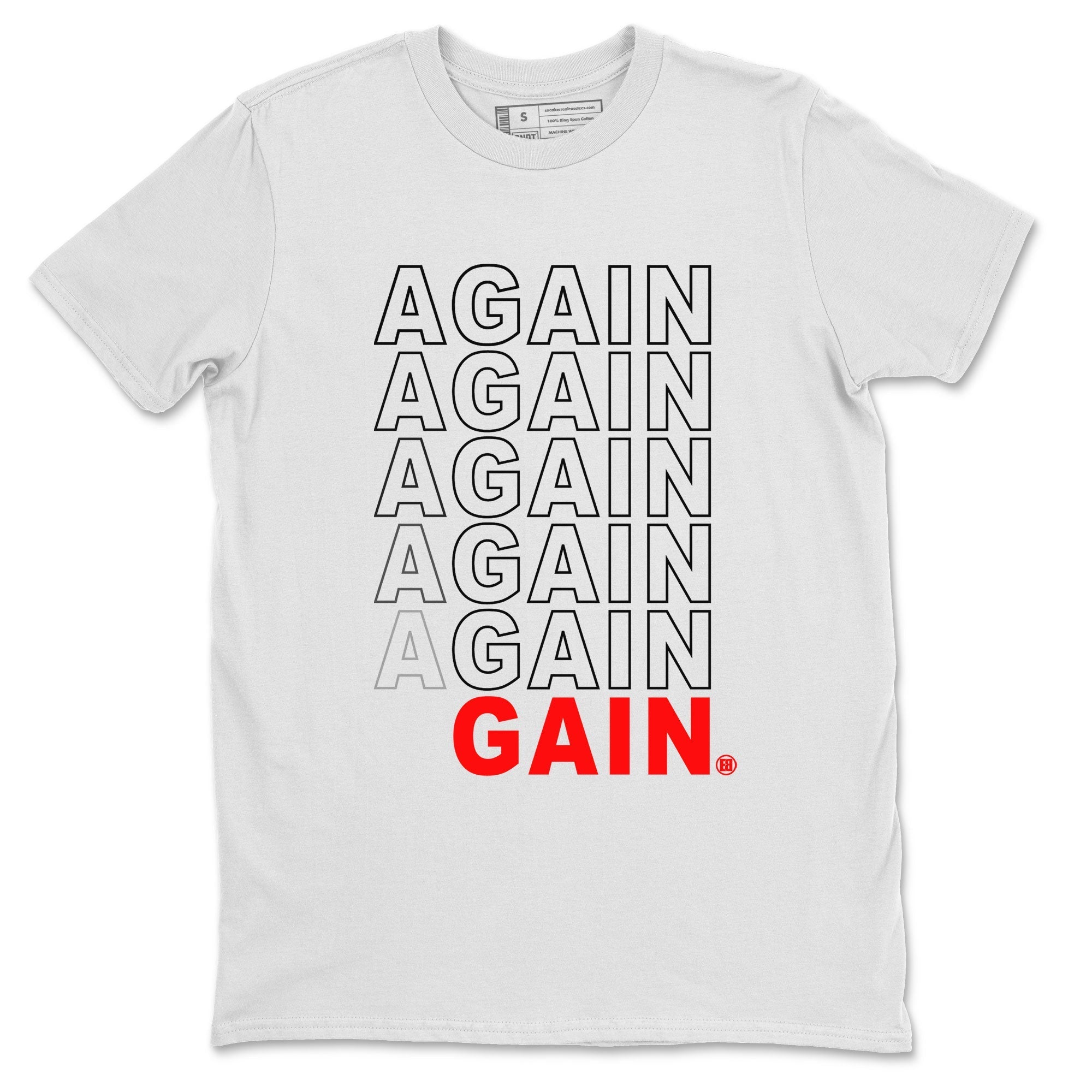Again Gain snkmatch Tee - Yeezy 350 Bred