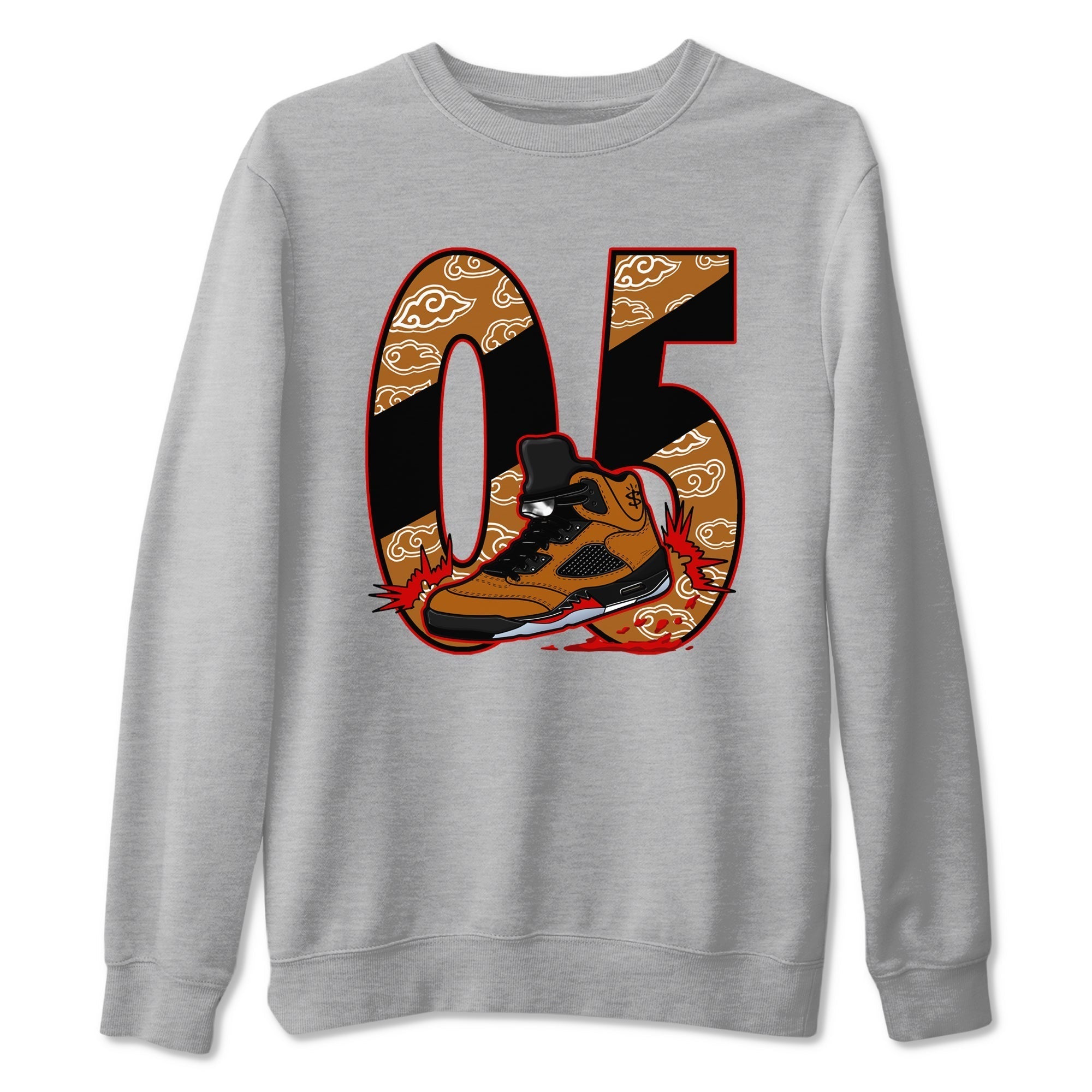 Aggressive Dribble snkmatch Tees - Air Jordan 5 Archaeo Brown