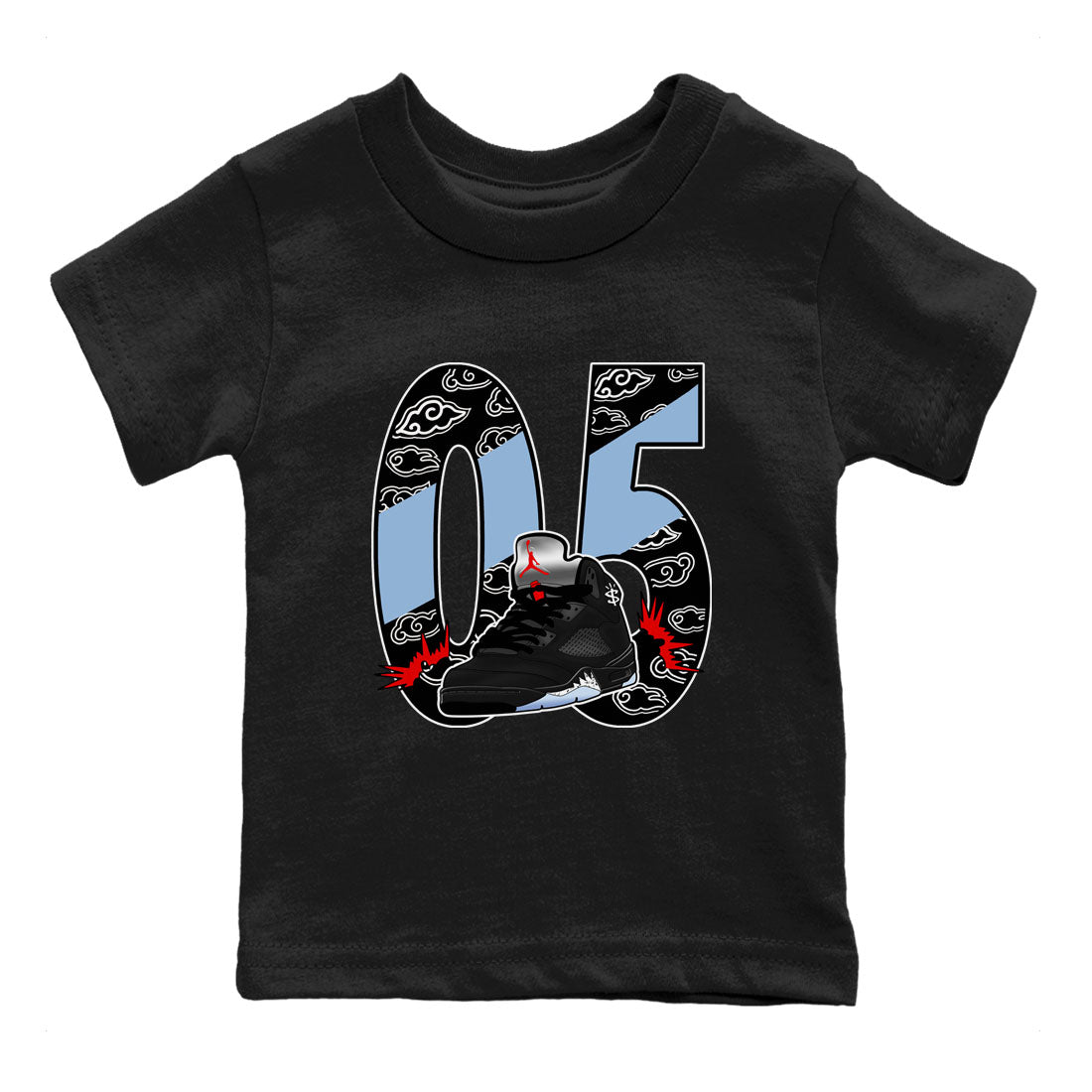 Aggressive Dribble snkmatch Tees Kids - Air Jordan 5 Reimagined