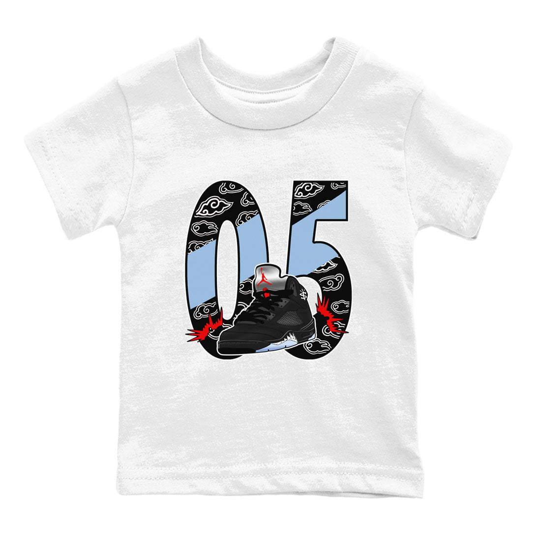 Aggressive Dribble snkmatch Tees Kids - Air Jordan 5 Reimagined