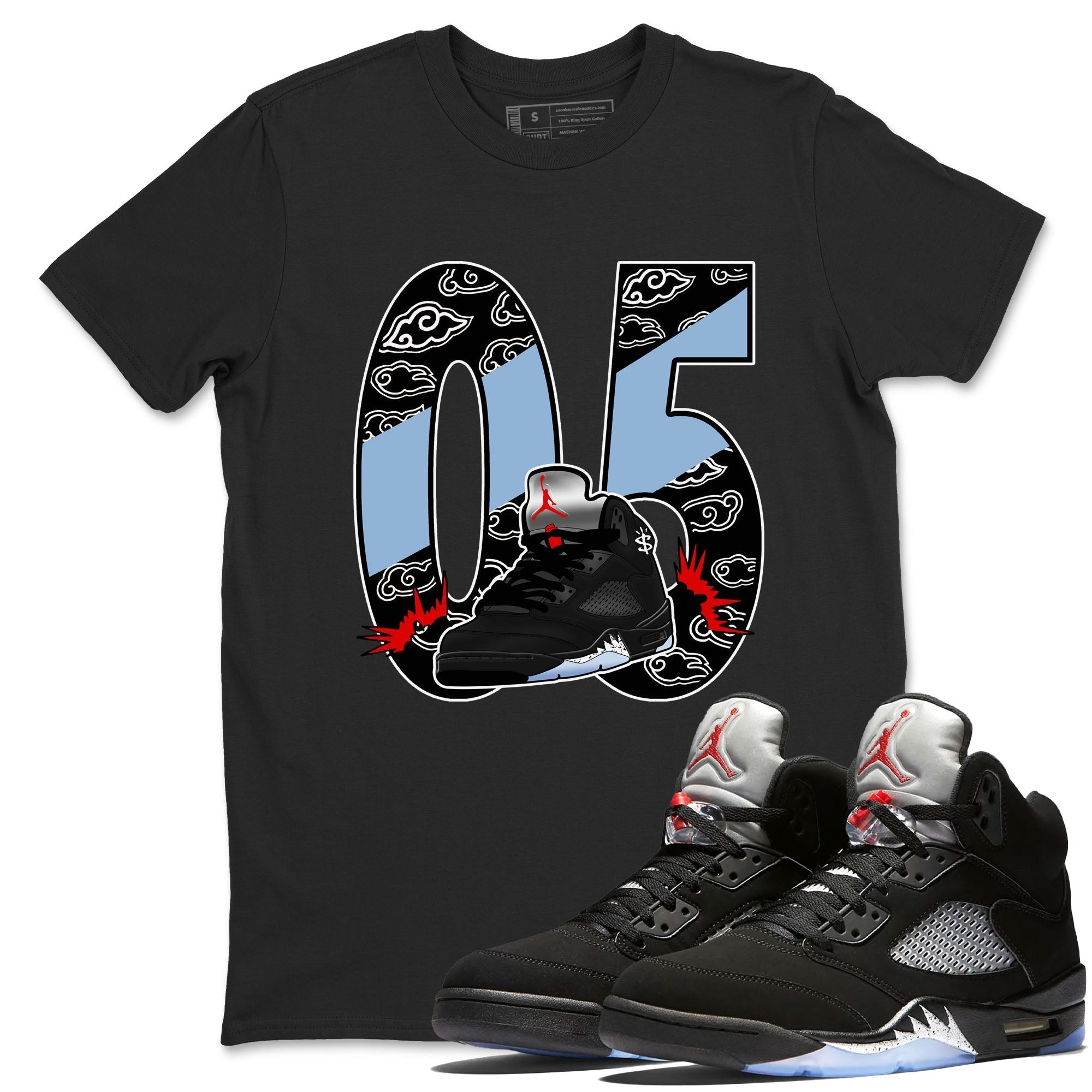 Aggressive Dribble snkmatch Tees - Air Jordan 5 Reimagined