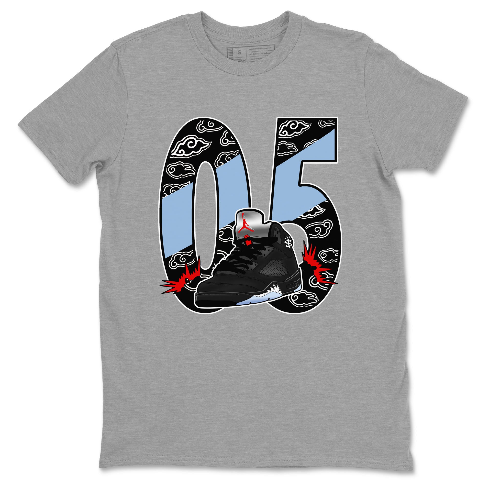 Aggressive Dribble snkmatch Tees - Air Jordan 5 Reimagined