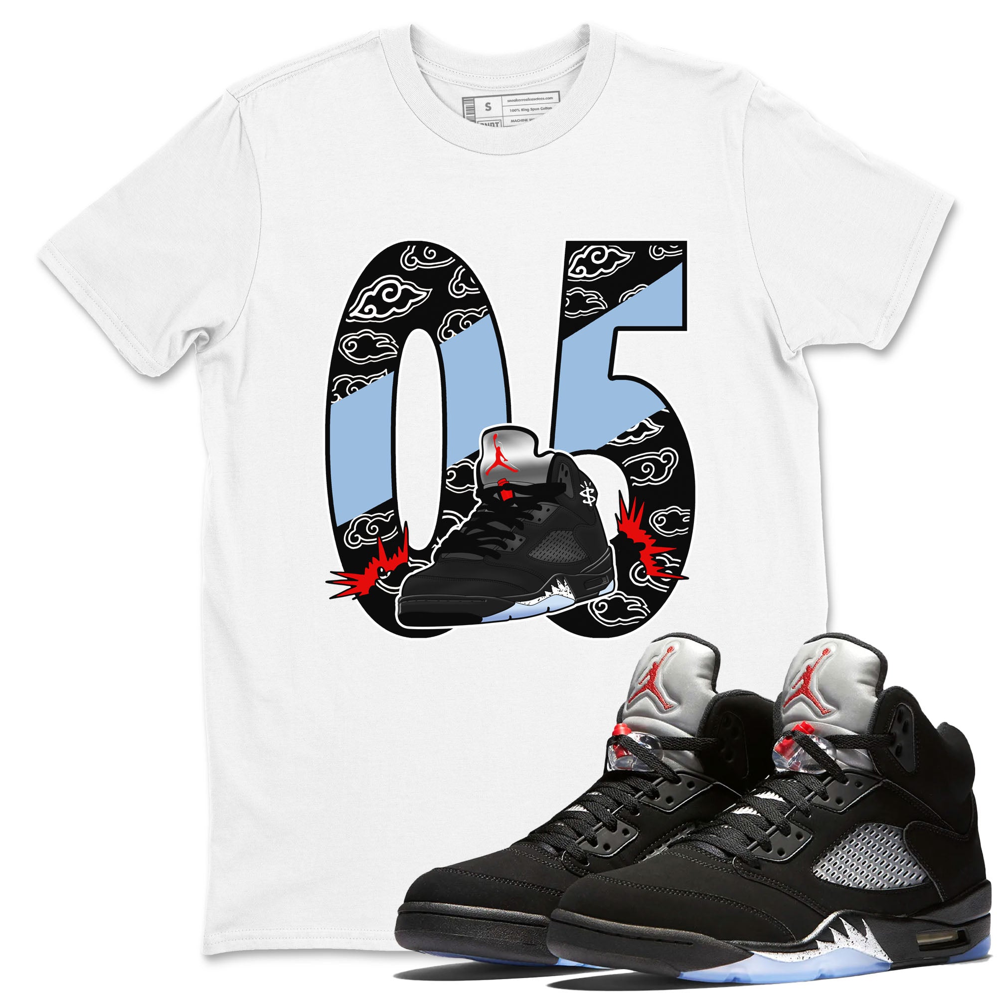 Aggressive Dribble snkmatch Tees - Air Jordan 5 Reimagined