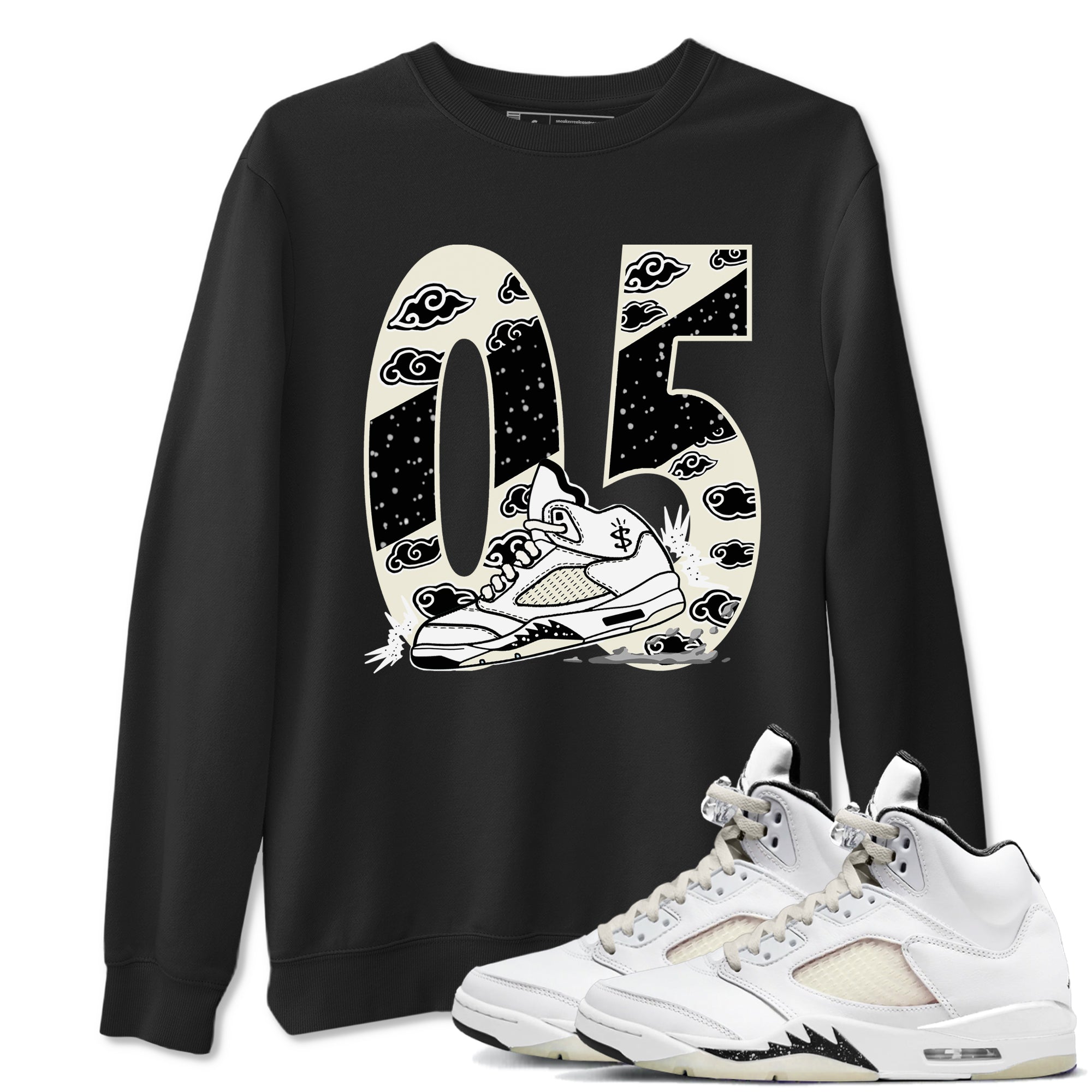 Aggressive Dribble snkmatch Tees - Air Jordan 5 Sail