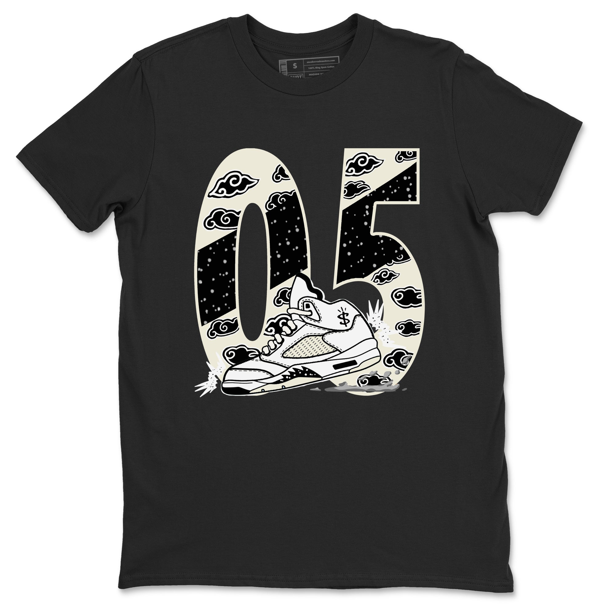 Aggressive Dribble snkmatch Tees - Air Jordan 5 Sail