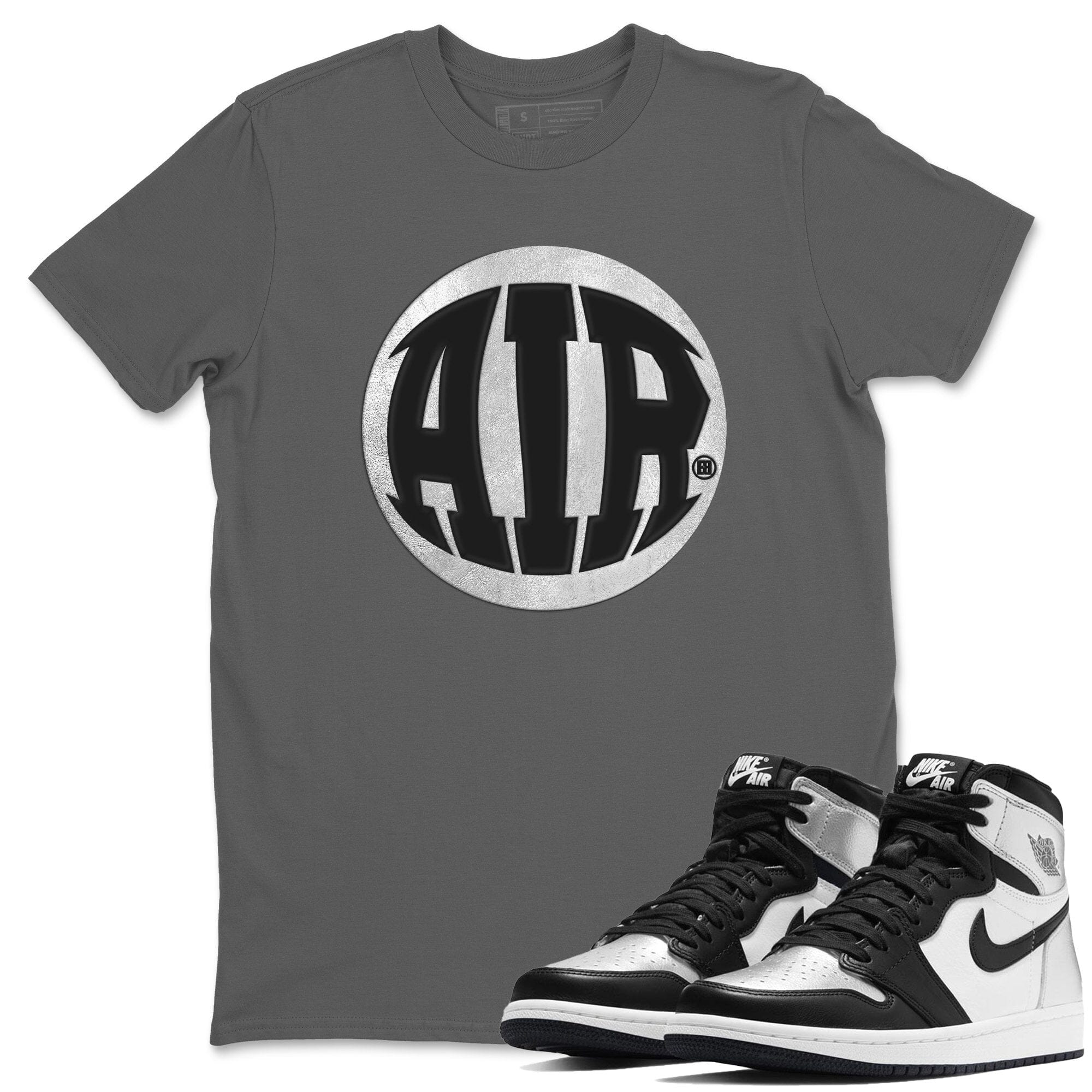 Air Unisex Tops - Air Jordan 1 Silver Toe