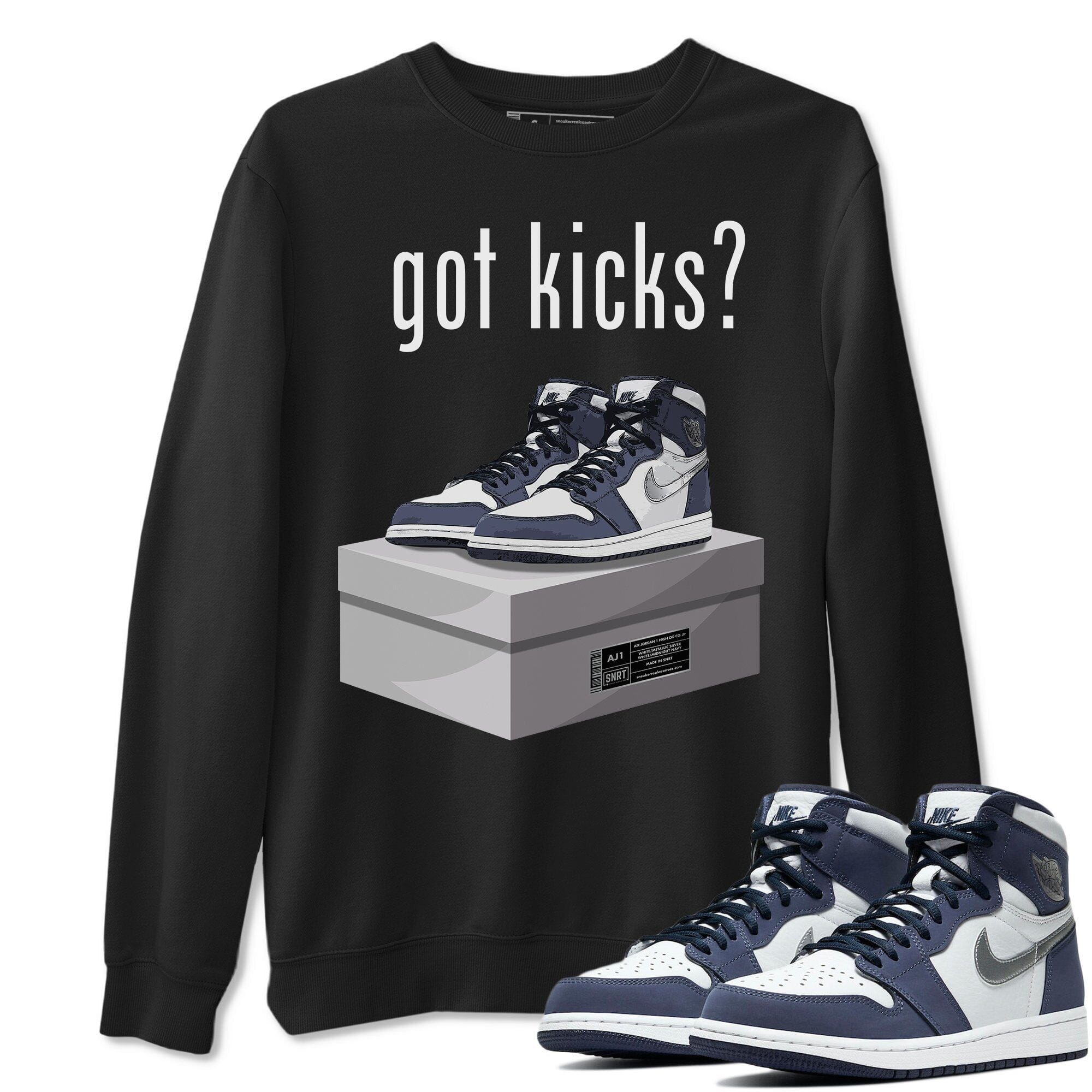 Got Kicks Unisex Tops - Air Jordan 1 Midnight Navy