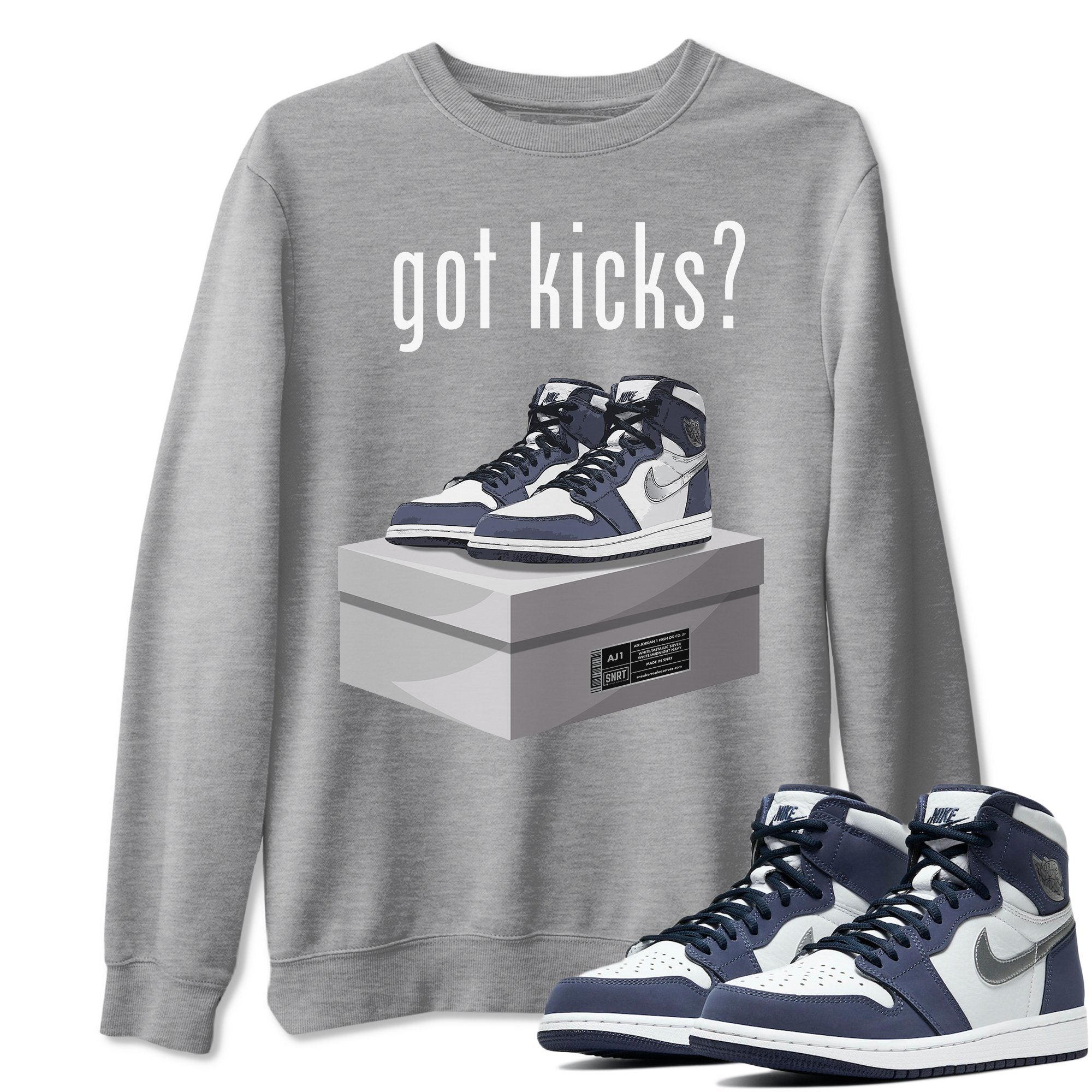 Got Kicks Unisex Tops - Air Jordan 1 Midnight Navy